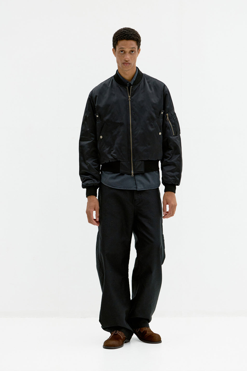 Coor - Flight B-15 Bomber (Black) product image 2 | TRAB K-Fashion Australia