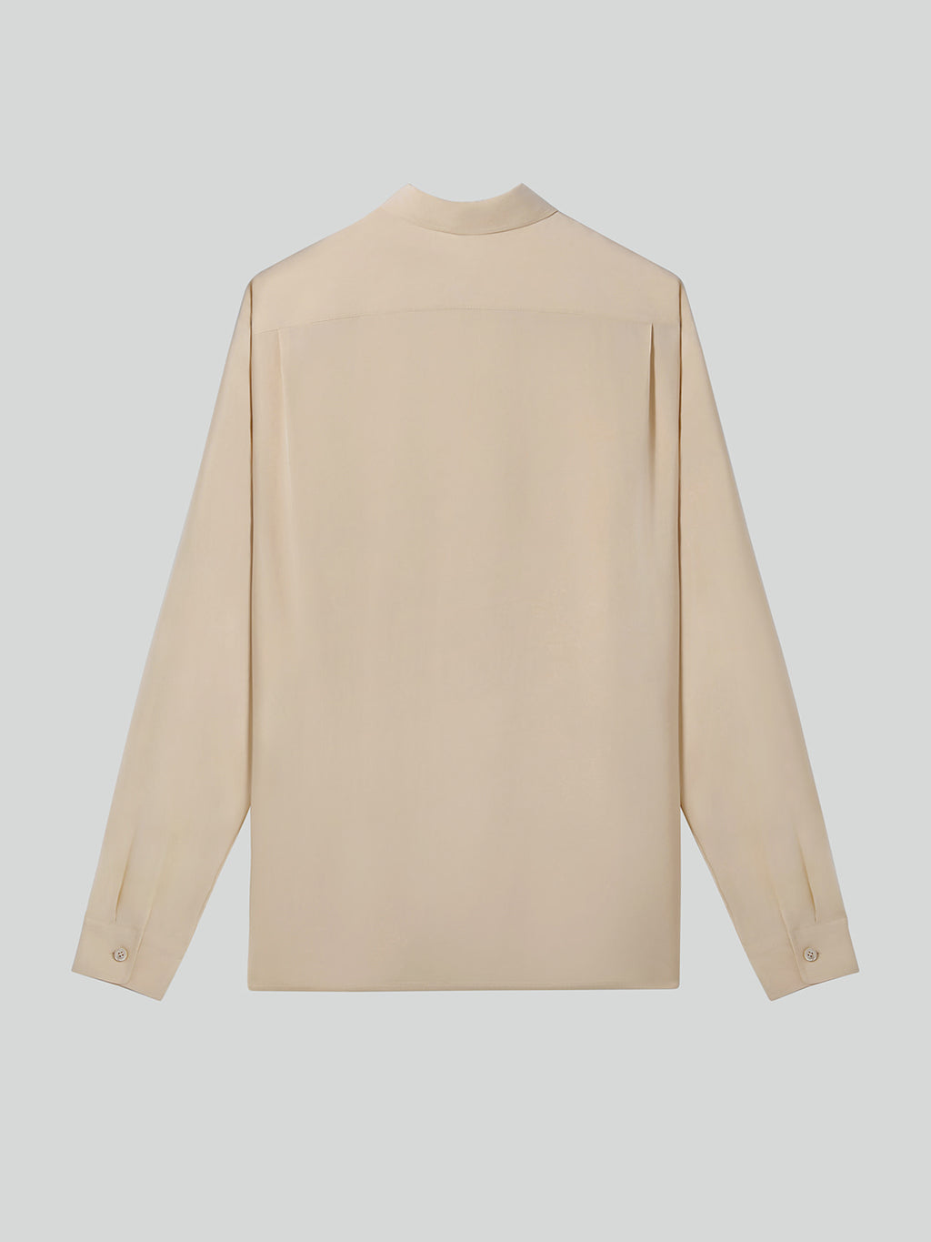 Recto - Wrinkled Fluid Shirt (Butter Beige) product image 6 | TRAB K-Fashion Australia