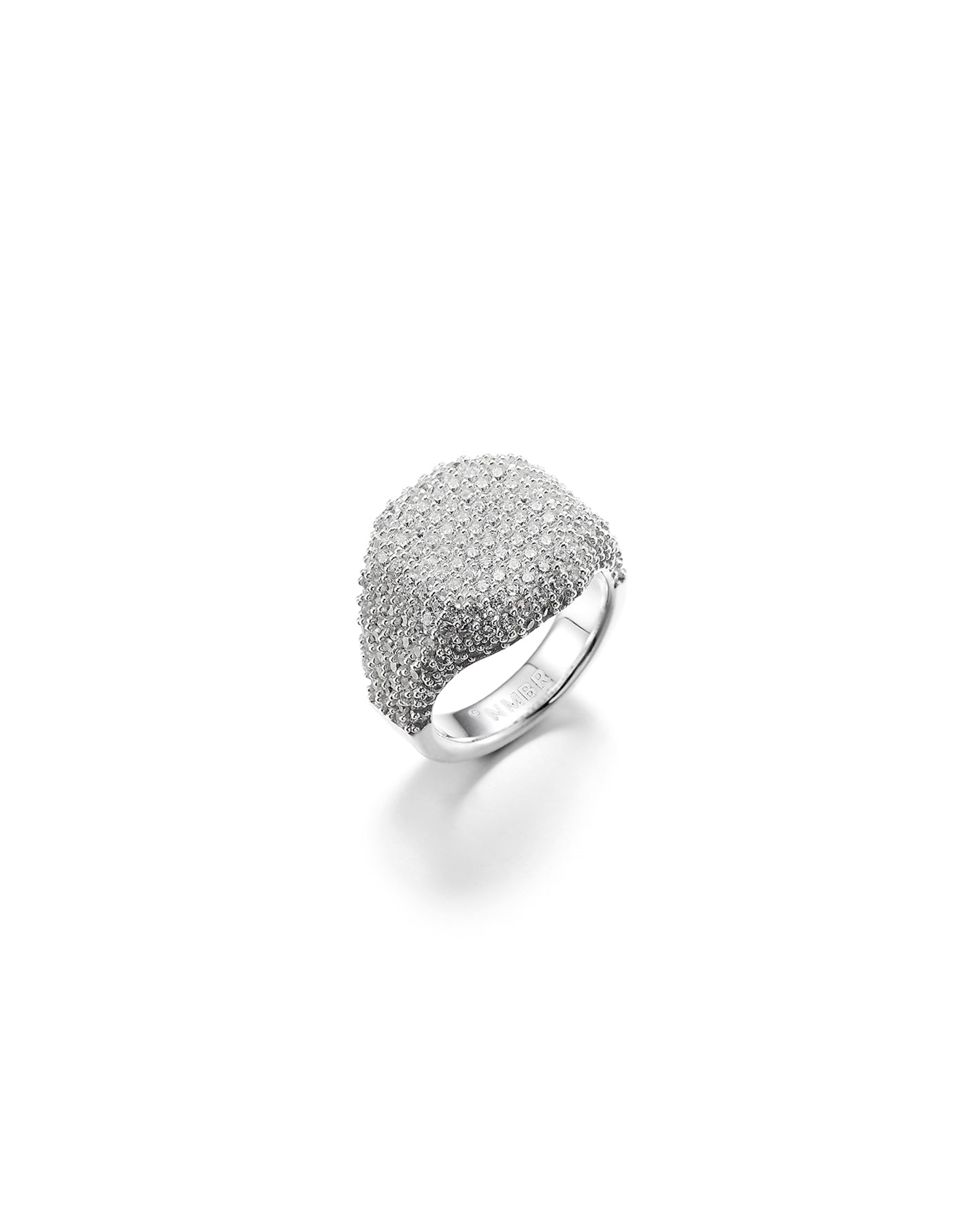 Numbering - Pave Signet Ring #3418 product image 8 | TRAB K-Fashion Australia