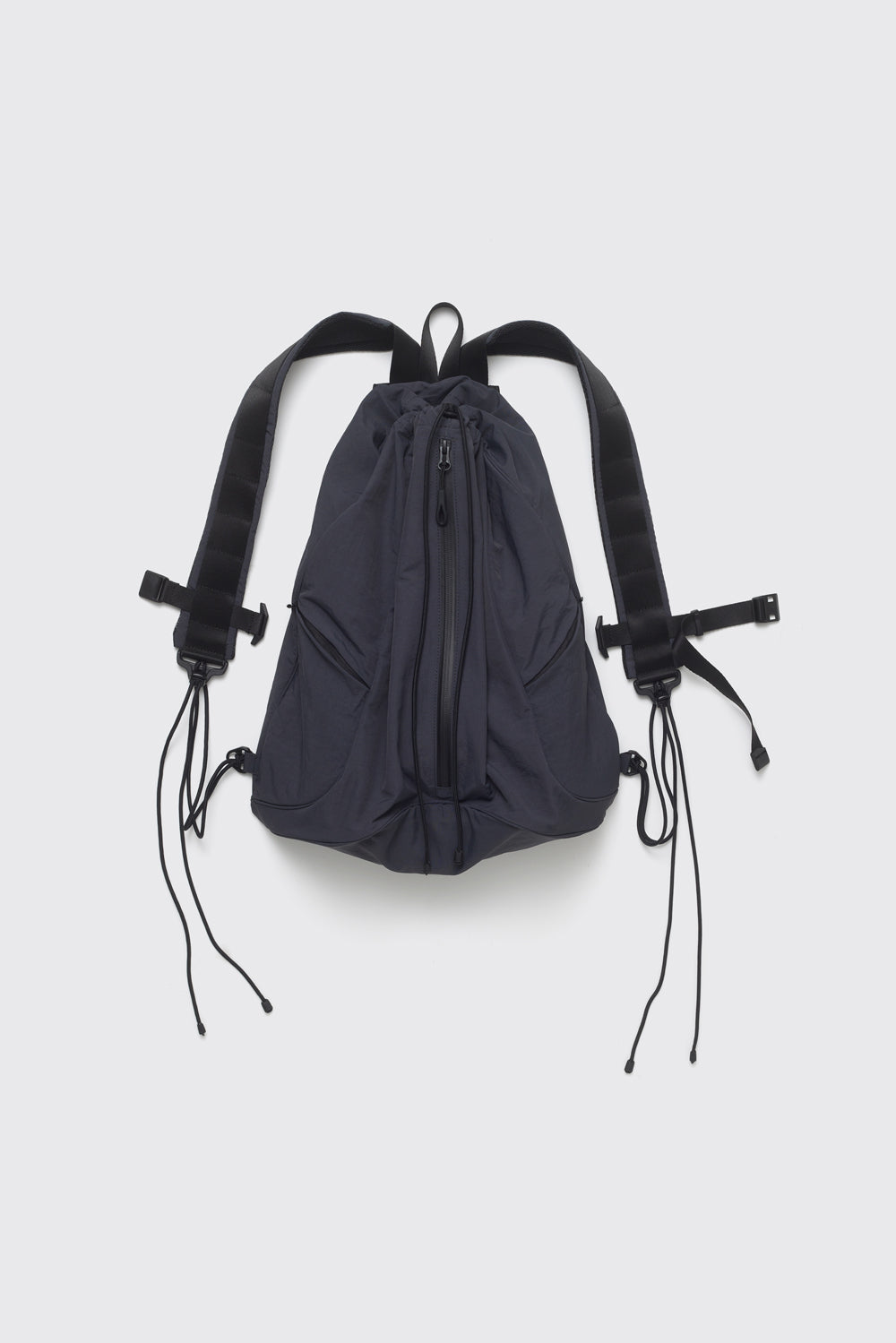 Hatchingroom - String Backpack Nylon Washed (Navy) product image 1 | TRAB K-Fashion Australia