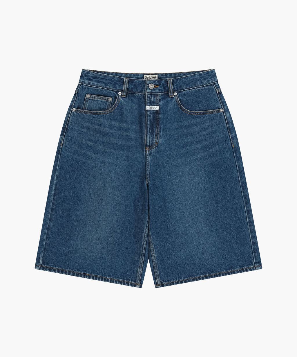 Marithe & Francois Girbaud - Bermuda Denim Pants (Blue) product image 6 | TRAB K-Fashion Australia