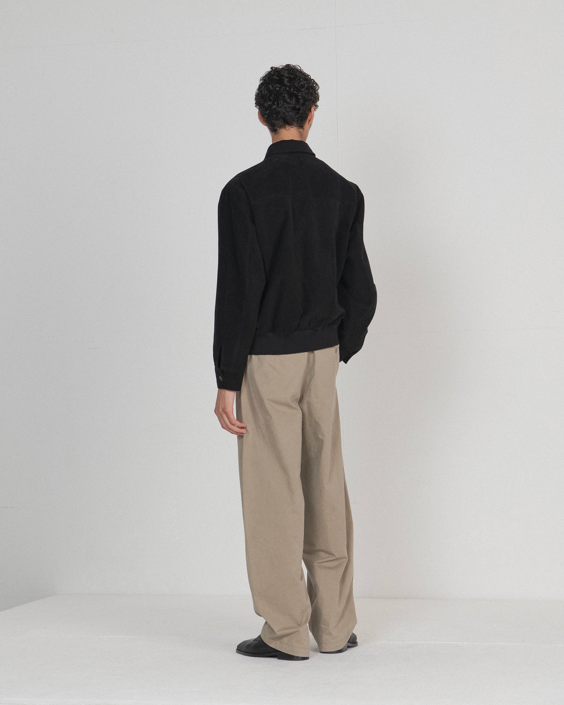 Brownyard - Moleskin Blouson (Black) product image 2 | TRAB K-Fashion Australia