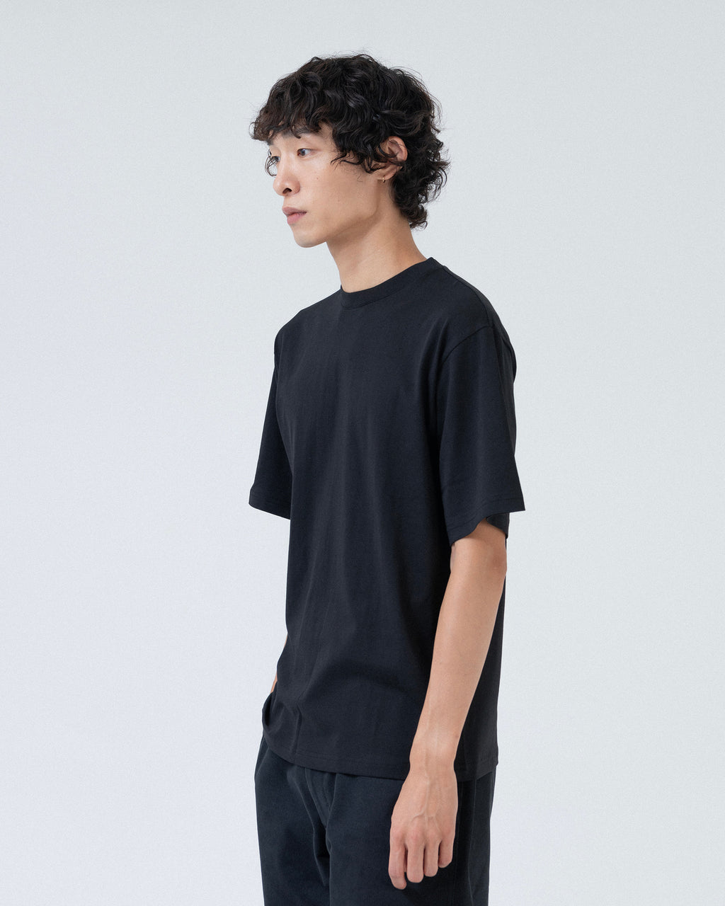Brownyard - One Day T Shirt (Black) product image 2 | TRAB K-Fashion Australia