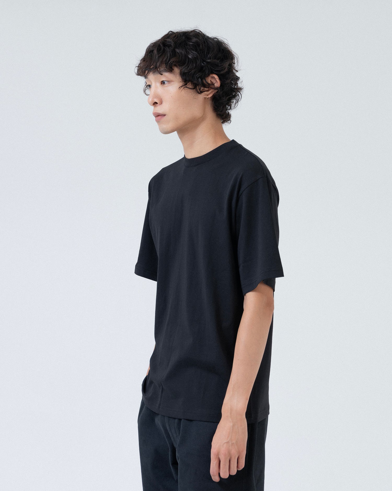 Brownyard - One Day T Shirt (Black) product image 2 | TRAB K-Fashion Australia