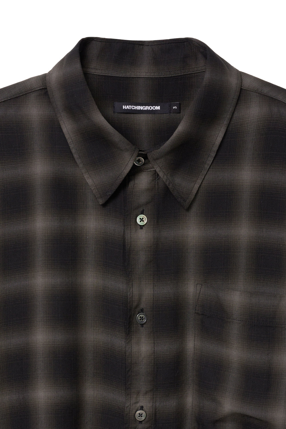Hatchingroom - Museum Shirt Tencel Ombre (Black) product image 3 | TRAB K-Fashion Australia