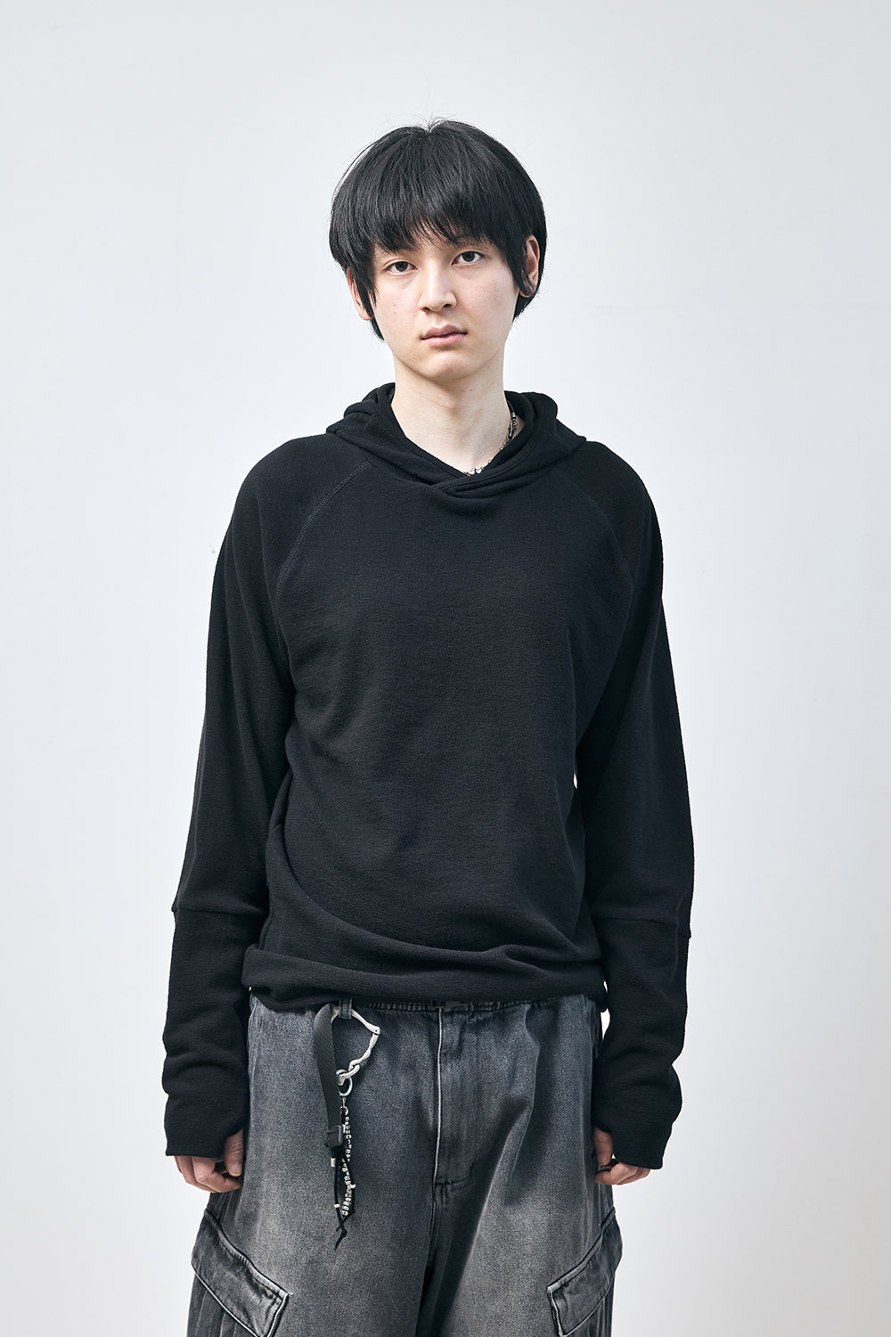 Hatchingroom - Layer Base Hoodie (Black) product image 9 | TRAB K-Fashion Australia