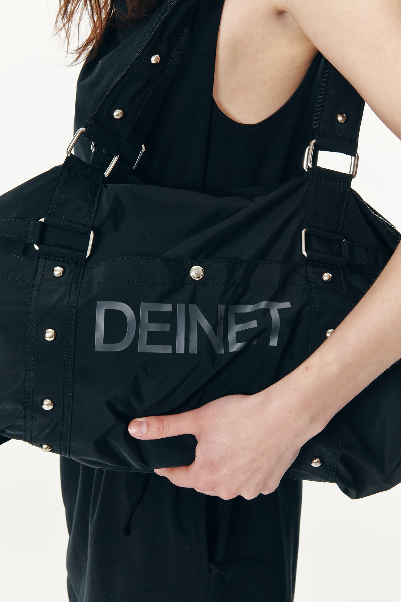 Deinet - Logo Duffle Bag (Black) product image 5 | TRAB K-Fashion Australia