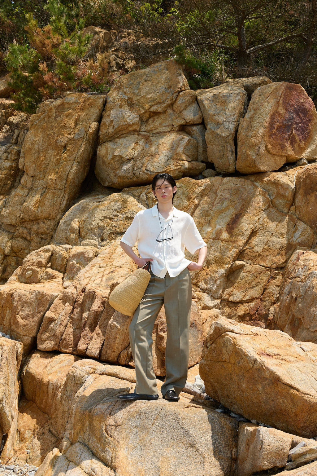 STU - Linen Shirt (Ivory) product image 8 | TRAB K-Fashion Australia
