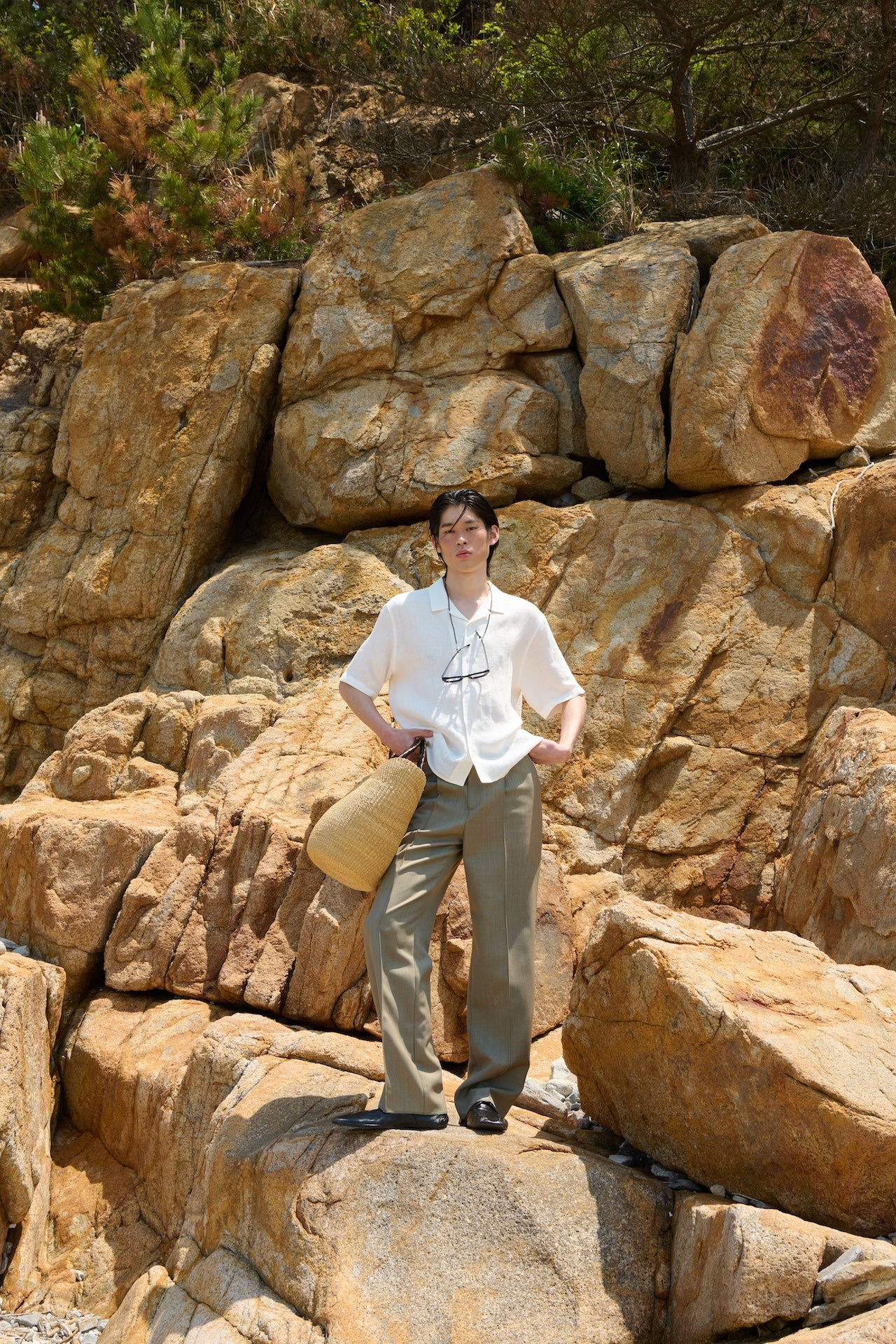STU - Linen Shirt (Ivory) product image 8 | TRAB K-Fashion Australia