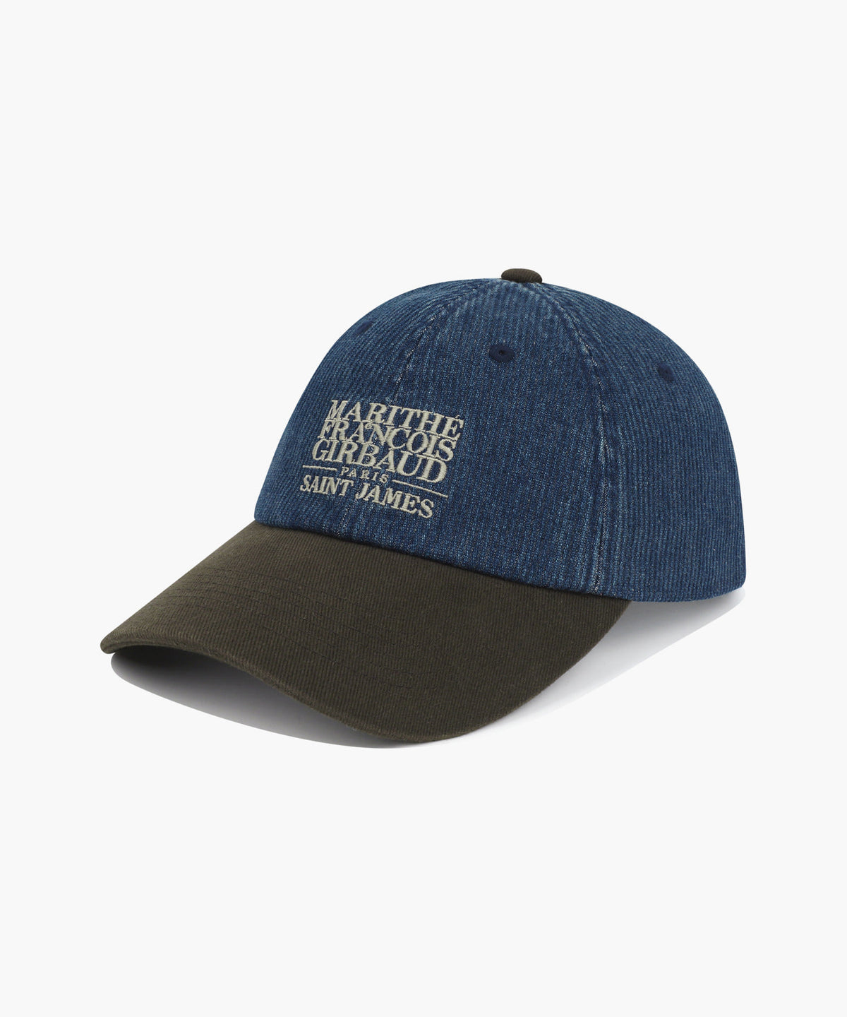Marithe & Francois Girbaud - Marithe X Saint James Ball Cap (Indigo) product image 1 | TRAB K-Fashion Australia