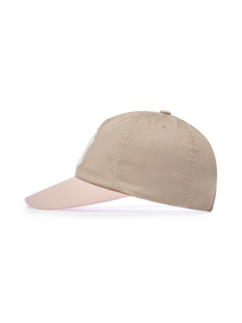 MLB Korea - MLB Q-Fit Color Block Unstructured Ball Cap New York Yankees (Light Beige) product image 3 | TRAB K-Fashion Australia