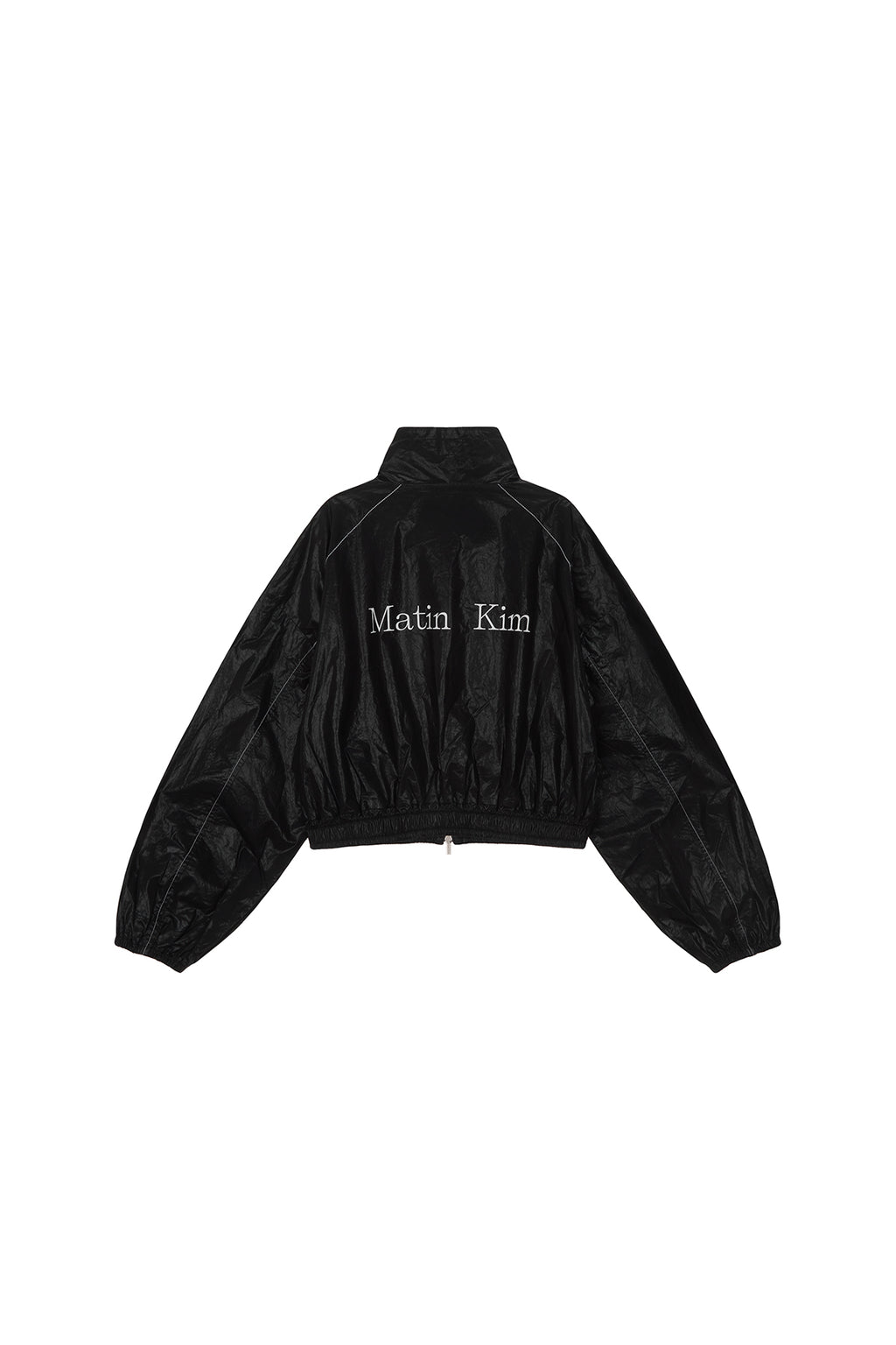 Matin Kim - Matin Coating Crop Blouson (Sky) product image 13 | TRAB K-Fashion Australia