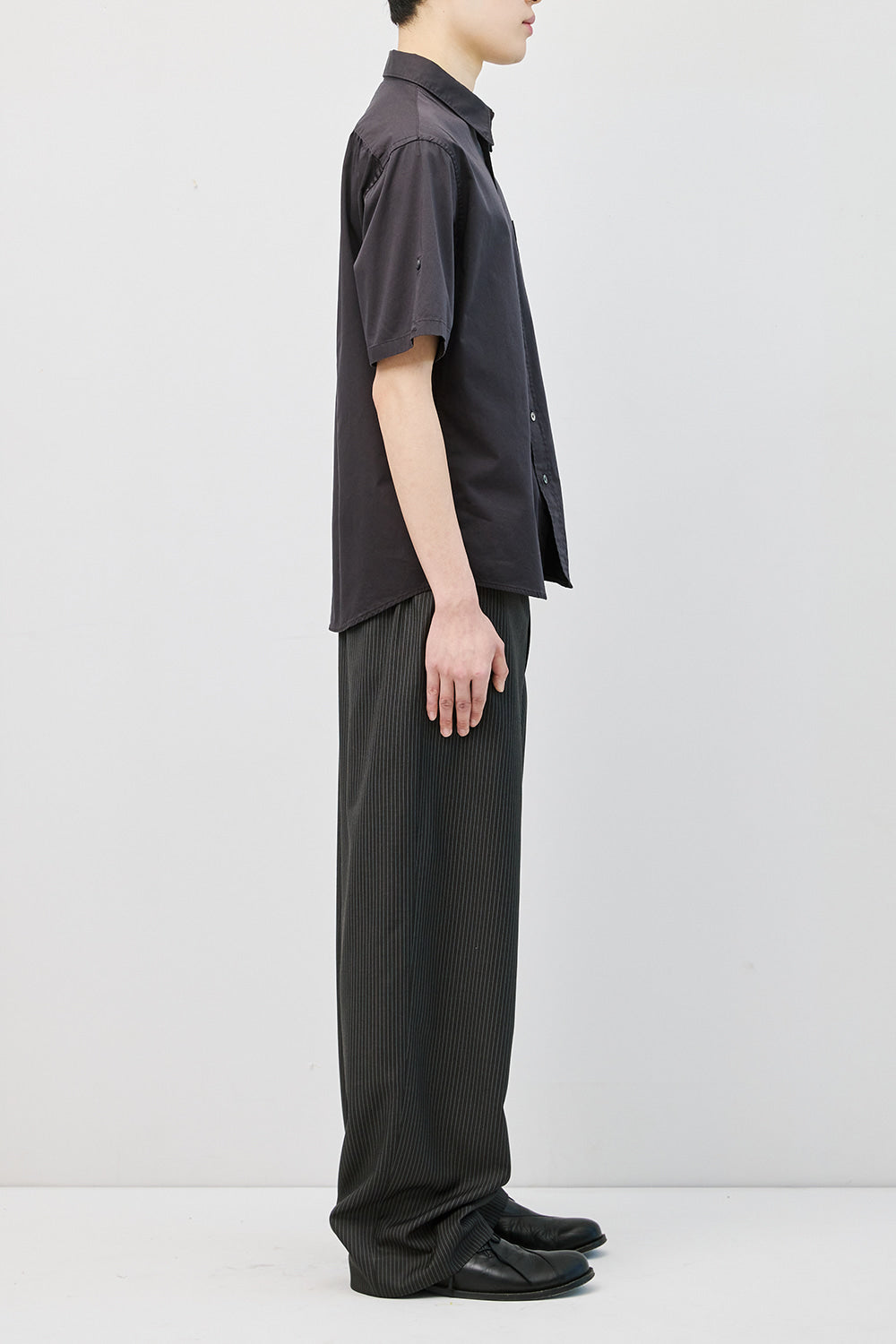 Hatchingroom - Roll Up Shirt (Charcoal) product image 13 | TRAB K-Fashion Australia