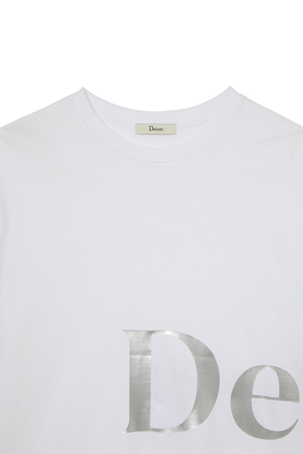 Deinet - Silver Logo T-Shirt (White) product image 10 | TRAB K-Fashion Australia