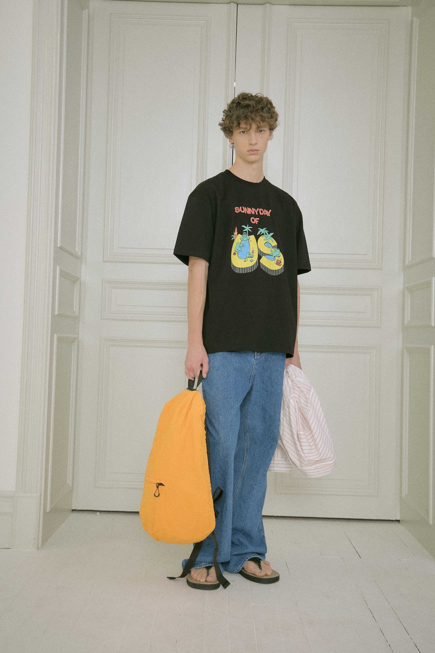 STU - Us Printing T-Shirt (Black) product image 6 | TRAB K-Fashion Australia