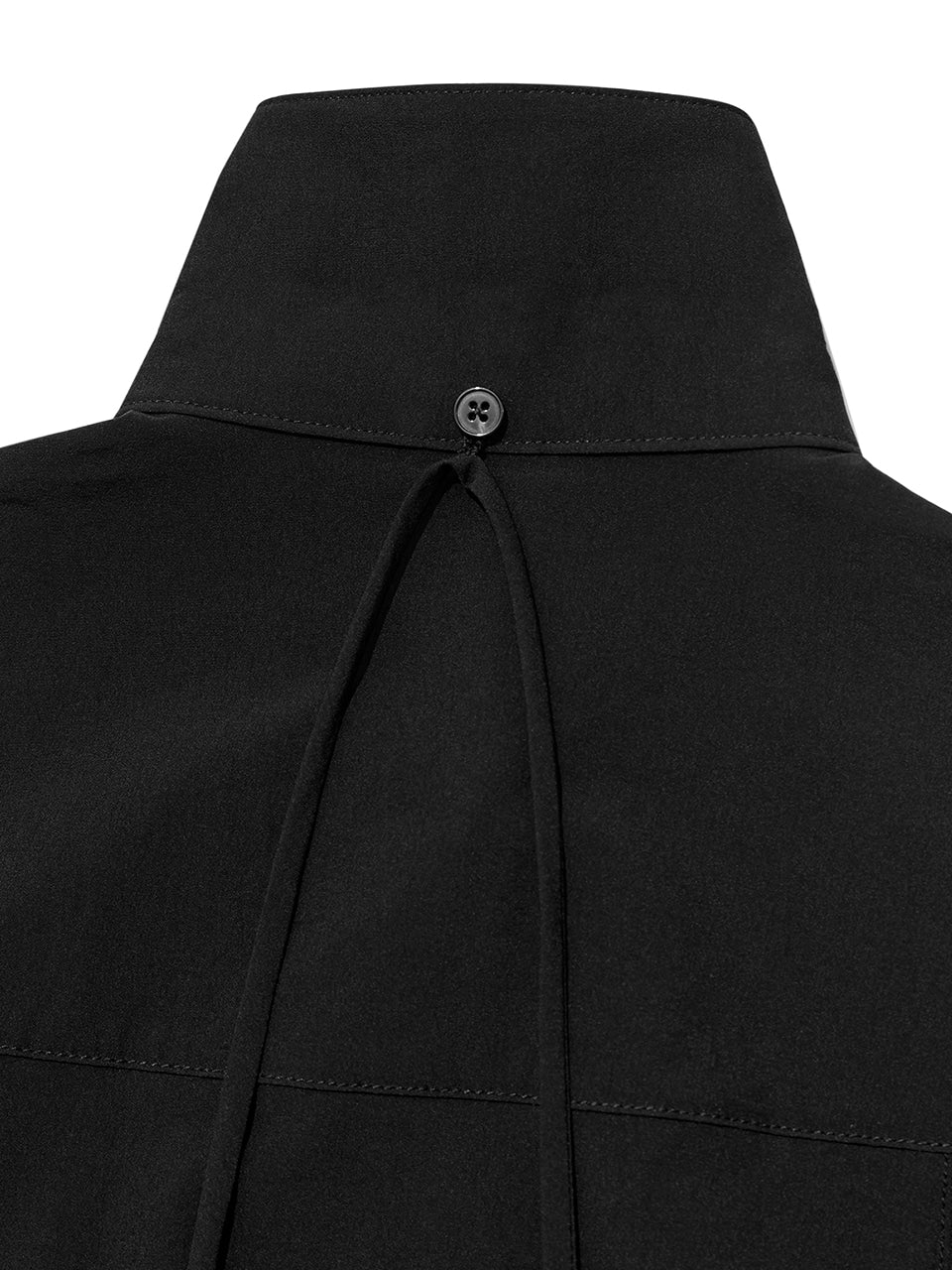 Kijun - Corsage Shirring Shirt (Black) product image 10 | TRAB K-Fashion Australia