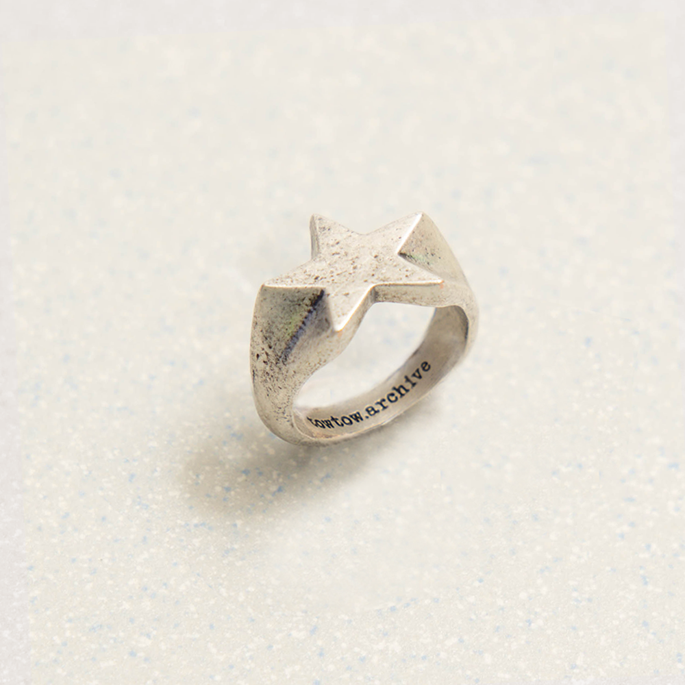 Towtow Archive - Star Ring (Silver) product image 1 | TRAB K-Fashion Australia