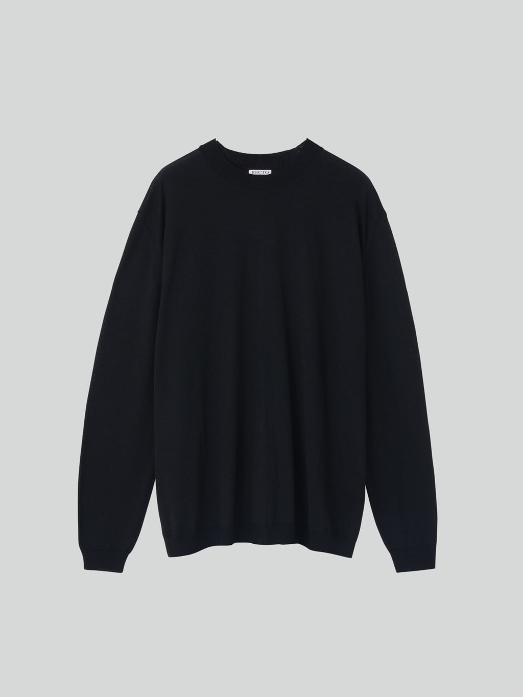 Recto - Back Open Detail Knit Top (Black) product image 9 | TRAB K-Fashion Australia