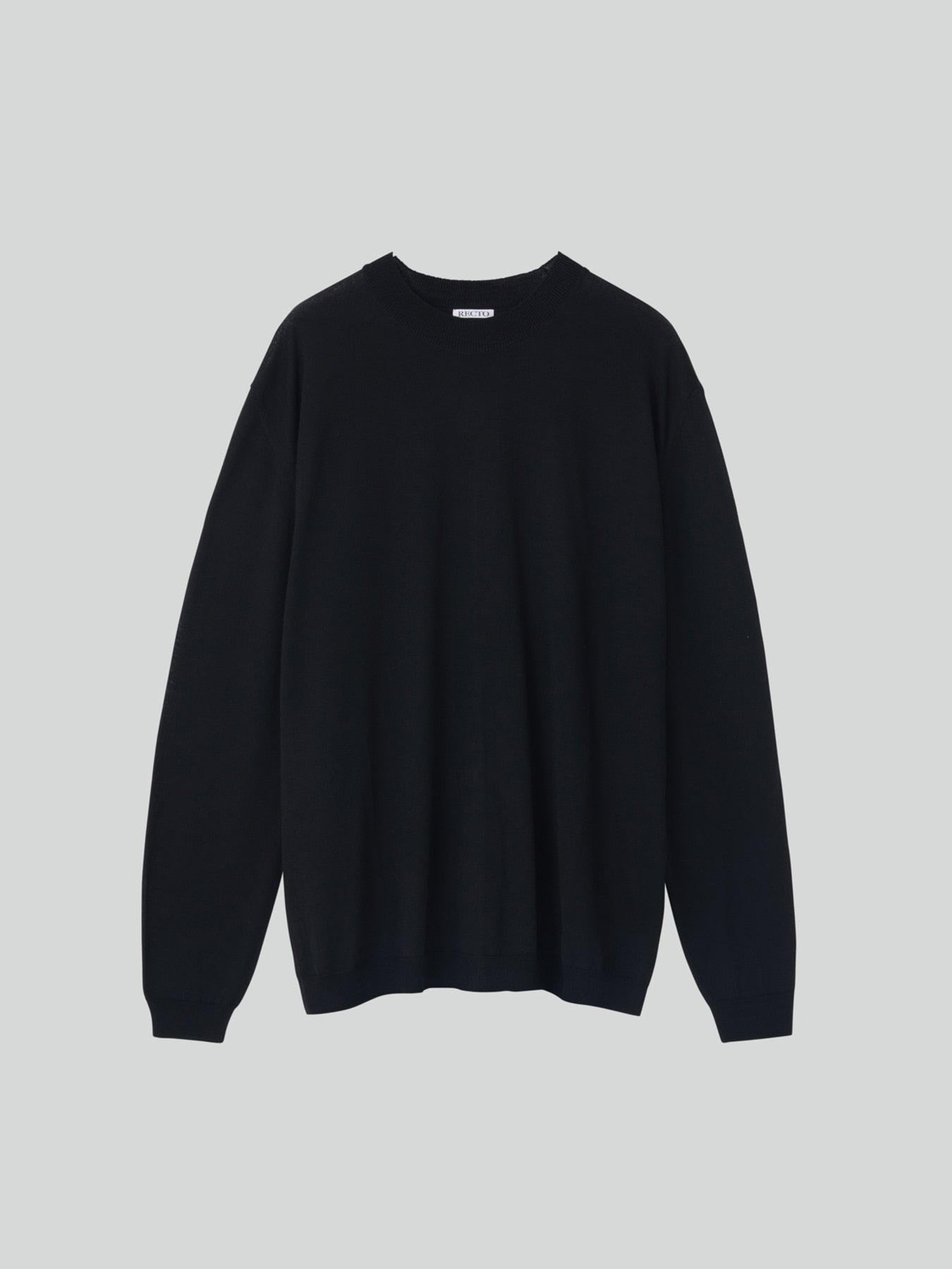 Recto - Back Open Detail Knit Top (Black) product image 9 | TRAB K-Fashion Australia