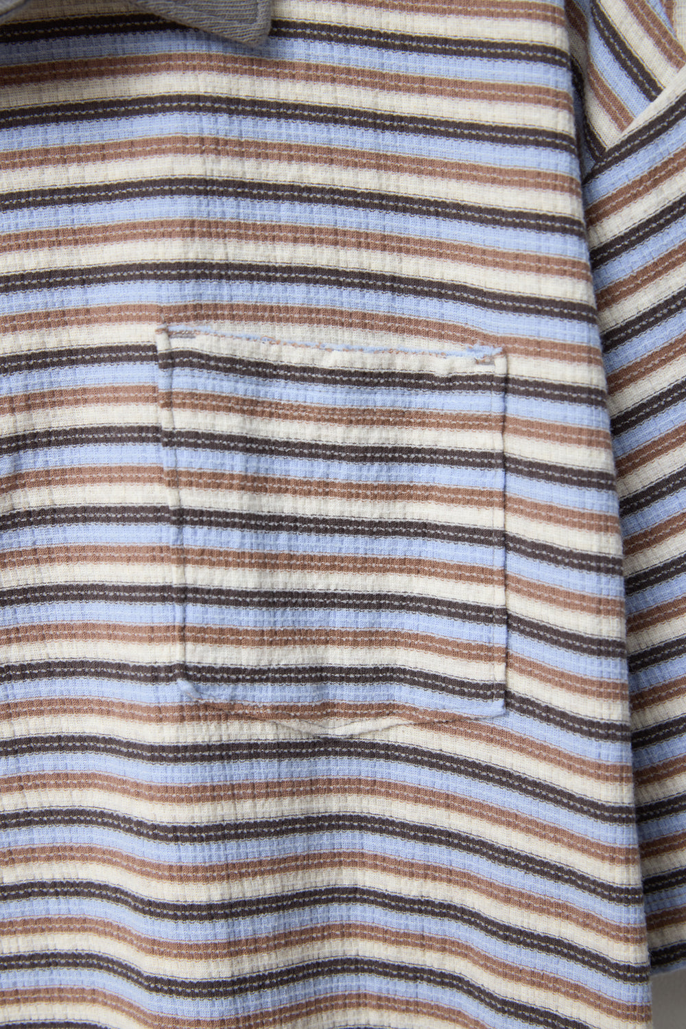 Hatchingroom - Stripe Polo Tee (Grey) product image 4 | TRAB K-Fashion Australia