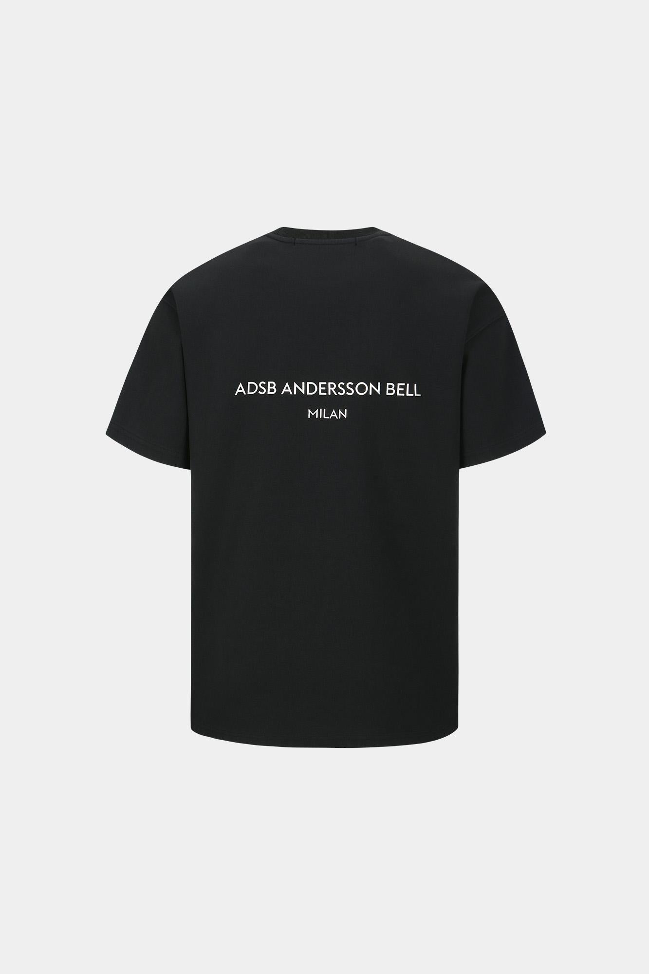 Andersson Bell - Unisex Stool Patch Logo T-Shirts (Black) product image 9 | TRAB K-Fashion Australia