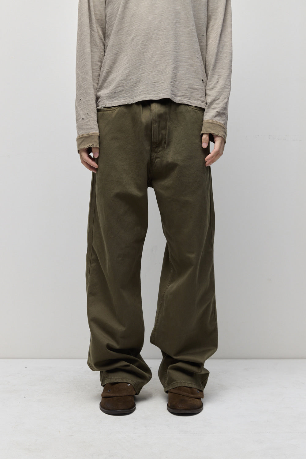 Hatchingroom - Serve Pants (Over Dyed Khaki) product image 11 | TRAB K-Fashion Australia