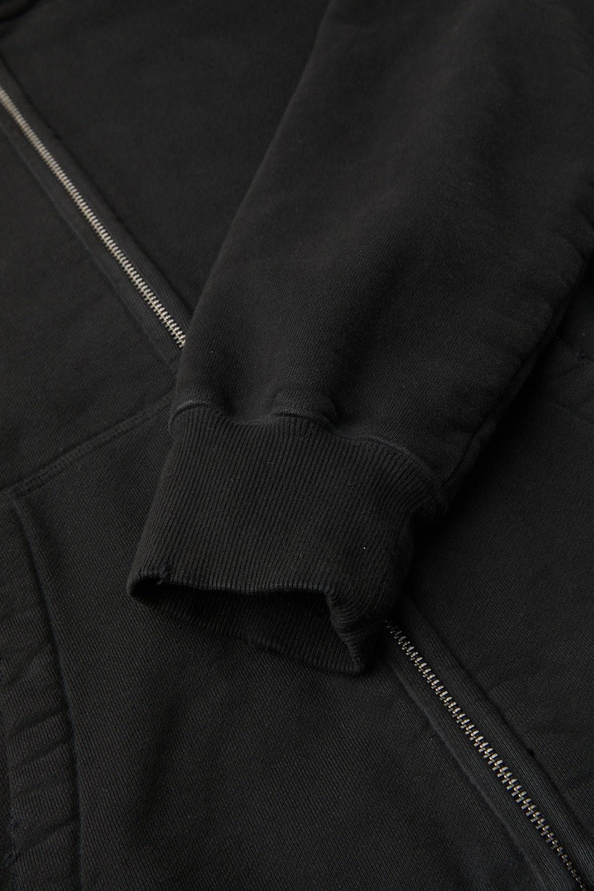 Coor - Washed Raglan Hoodie Sweat Zip Up (Washed Black) product image 6 | TRAB K-Fashion Australia