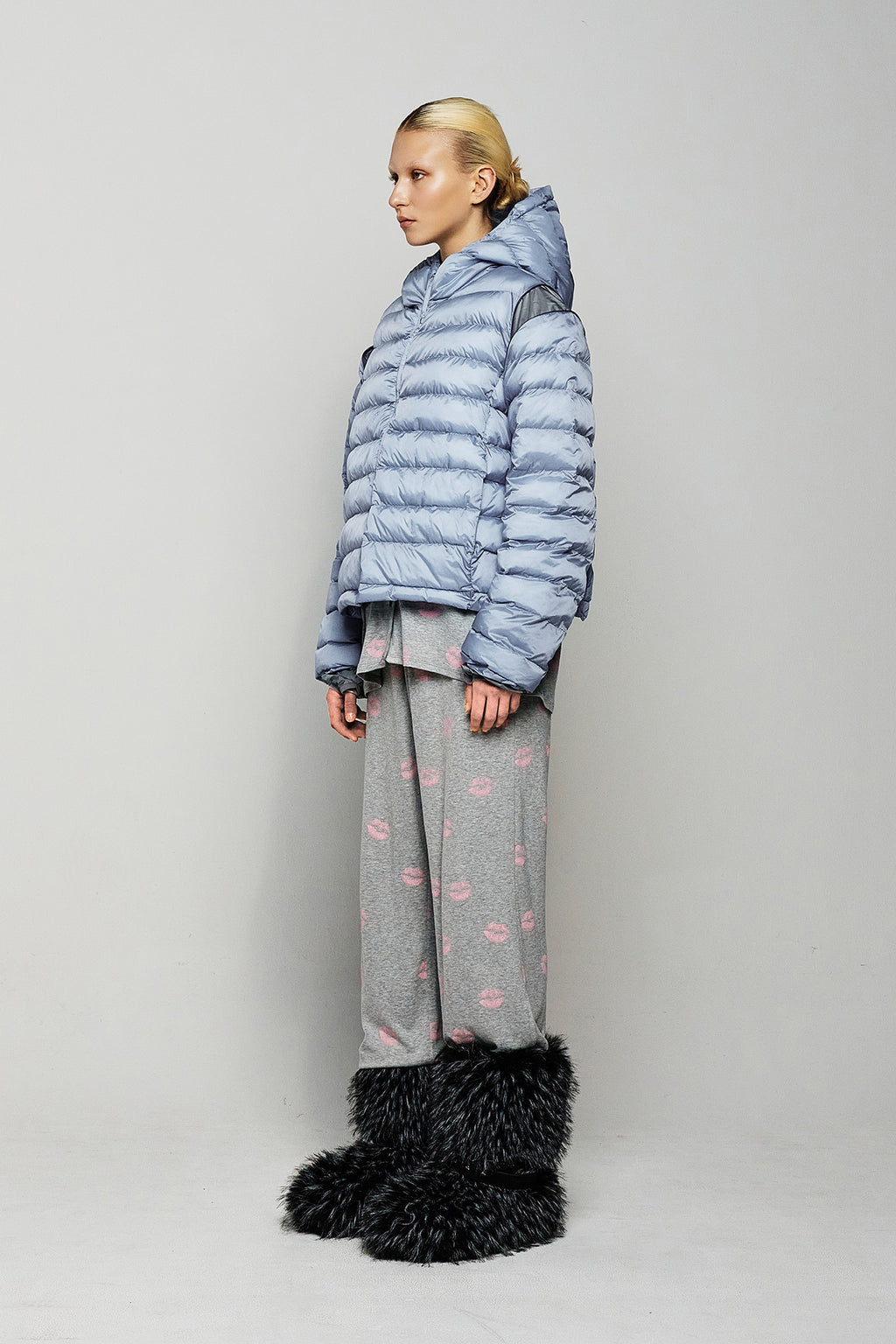 Deinet - Point Wellon Hooded Jacket (Sky Blue) product image 2 | TRAB K-Fashion Australia