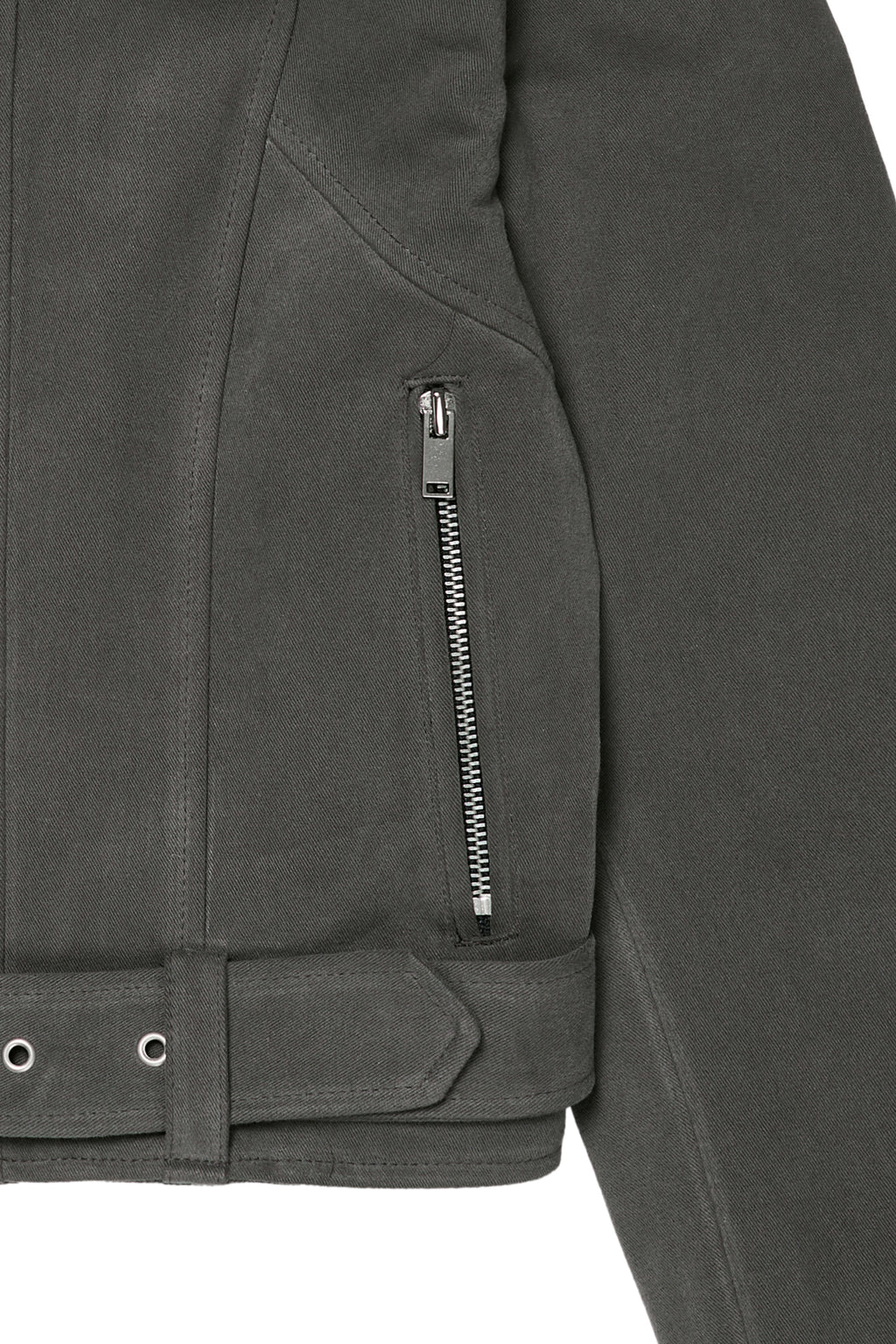 Deinet - Deinet Belted Cotton Jacket (Charcoal) product image 17 | TRAB K-Fashion Australia