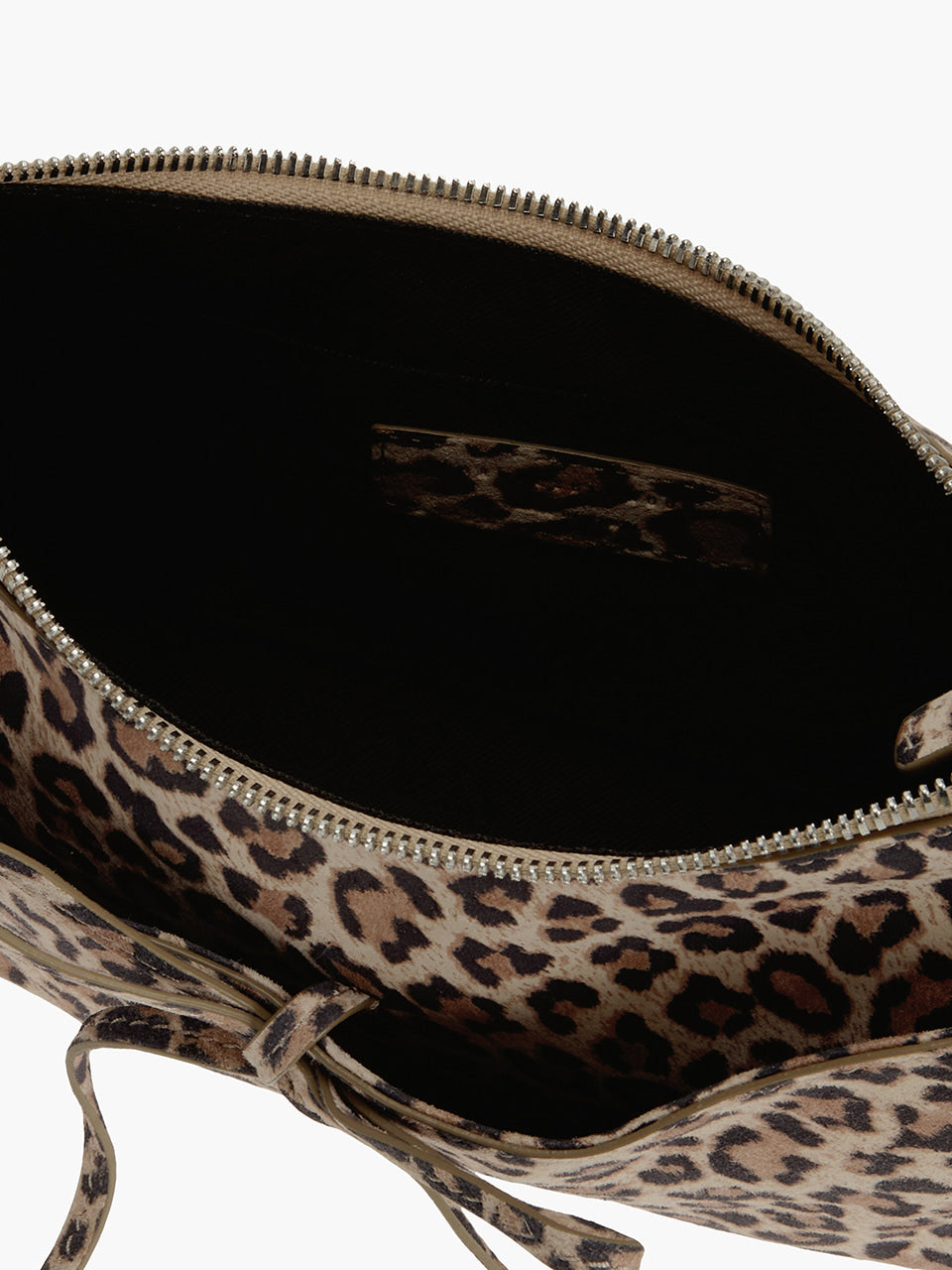 Marge Sherwood - Ribbon Pochette (Cream Leopard Suede) product image 10 | TRAB K-Fashion Australia