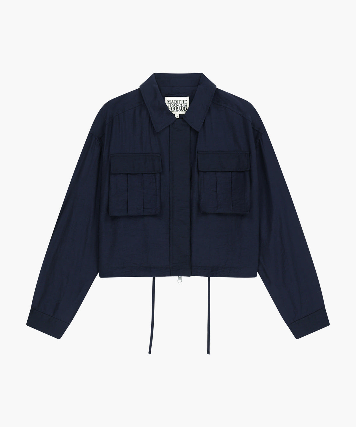 Marithe & Francois Girbaud - Crop Sheer Jacket (Navy) product image 6 | TRAB K-Fashion Australia