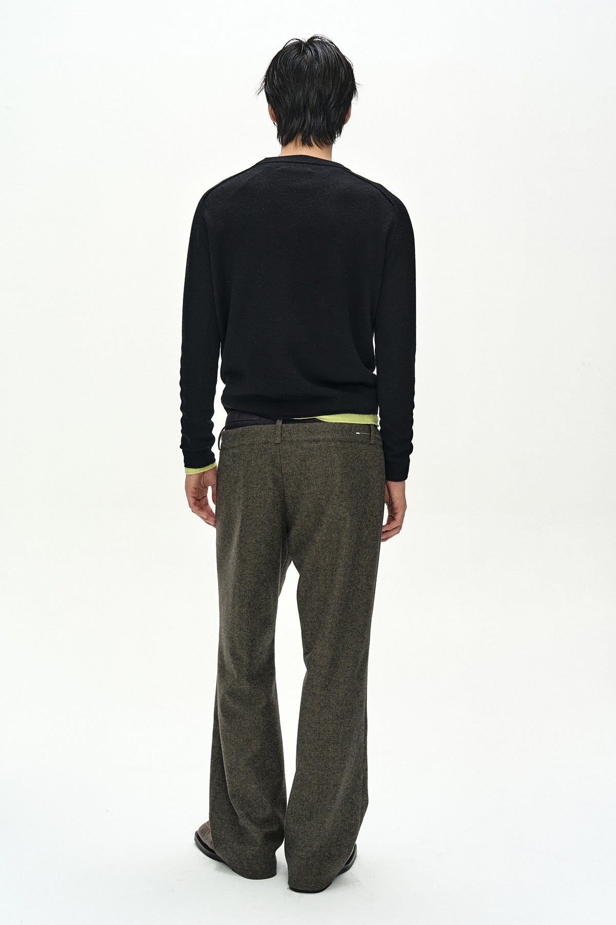 Andersson Bell - Shane Cashmere Crew-Neck Sweater (Black) product image 4 | TRAB K-Fashion Australia