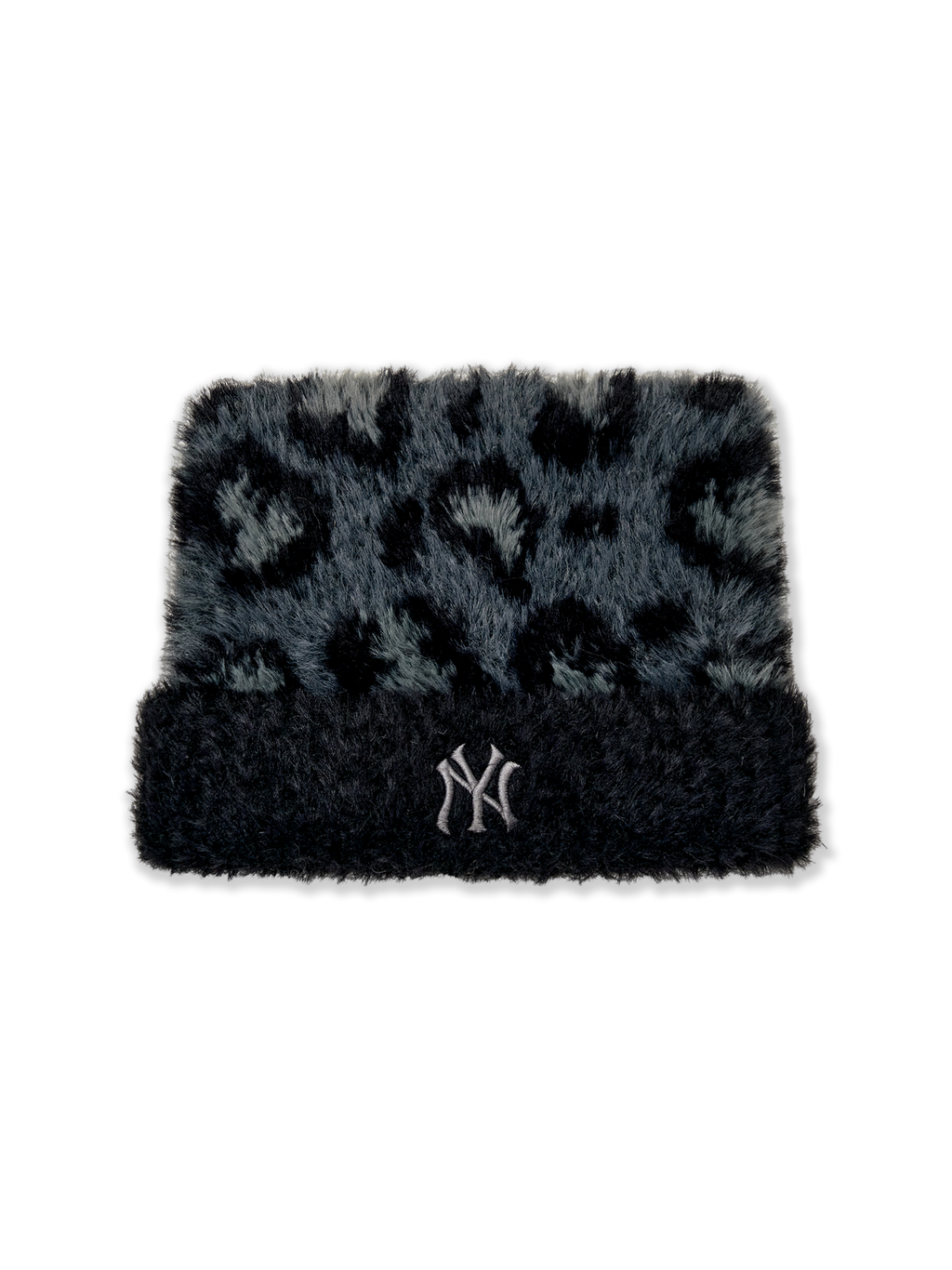 MLB Korea - MLB Leopard Meow Beanie New York Yankees (Black) product image 5 | TRAB K-Fashion Australia