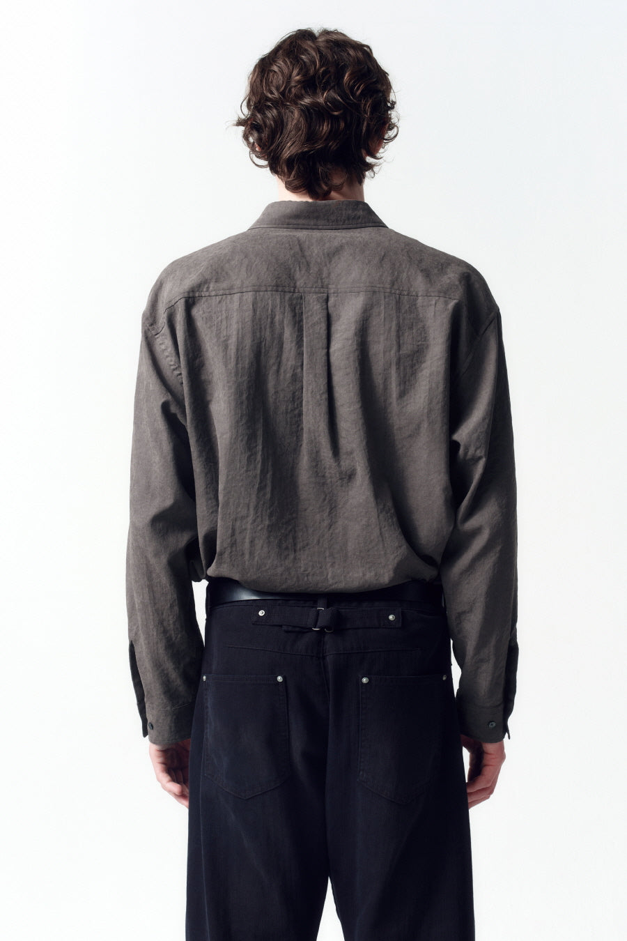 Insilence - Drape Dove Shirt (Mocha Brown) product image 6 | TRAB K-Fashion Australia