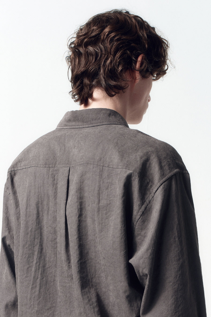Insilence - Drape Dove Shirt (Mocha Brown) product image 4 | TRAB K-Fashion Australia