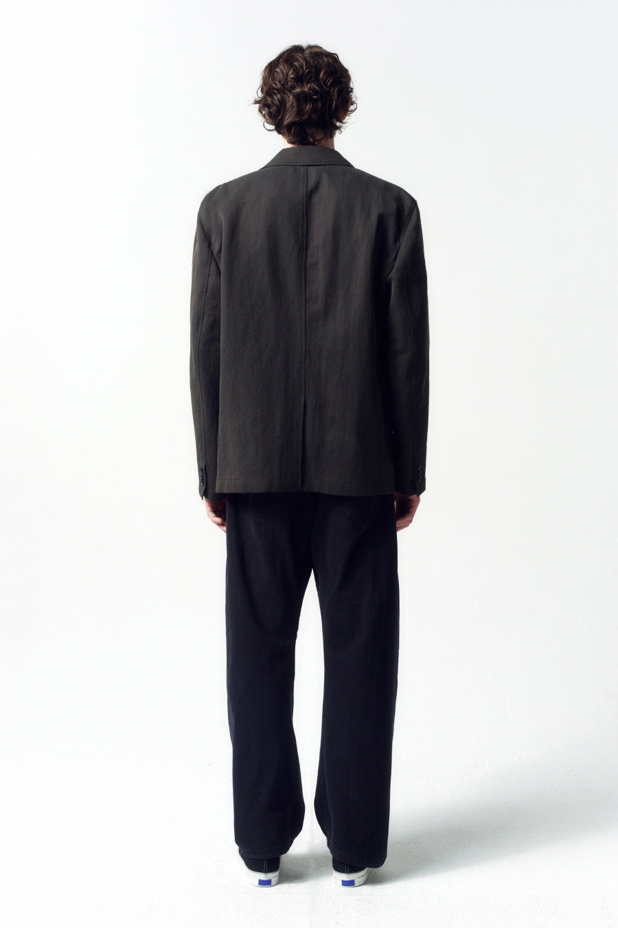 Insilence - Acid Nylon Blazer (Charcoal) product image 6 | TRAB K-Fashion Australia