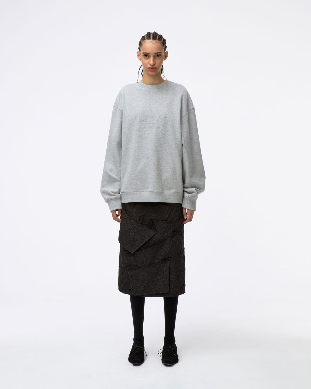 Ader Error - Sweatshirt Product. 139 (Grey) product image 2 | TRAB K-Fashion Australia