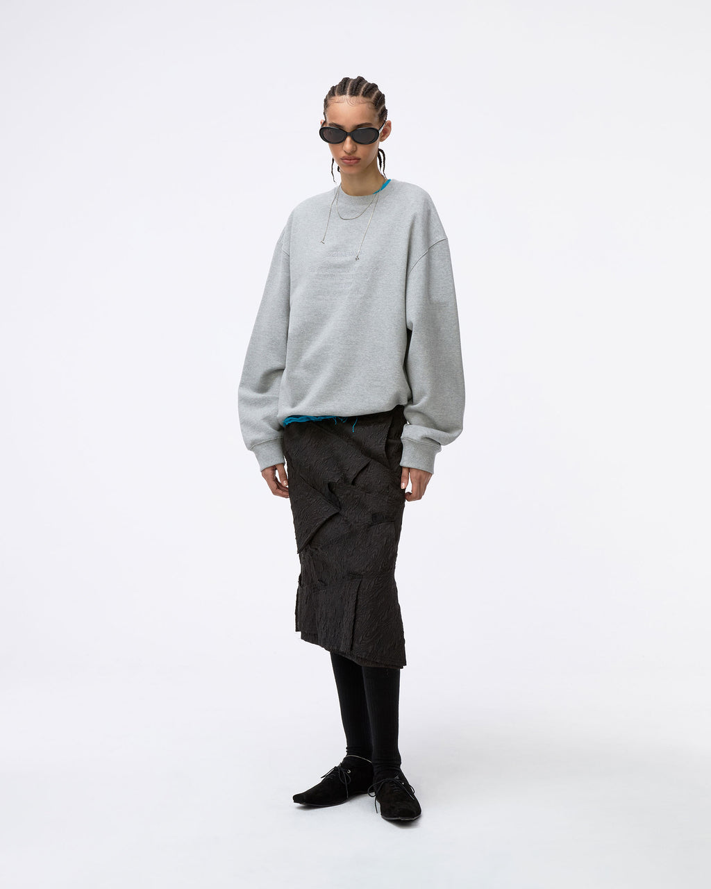 Ader Error - Sweatshirt Product. 139 (Grey) product image 4 | TRAB K-Fashion Australia