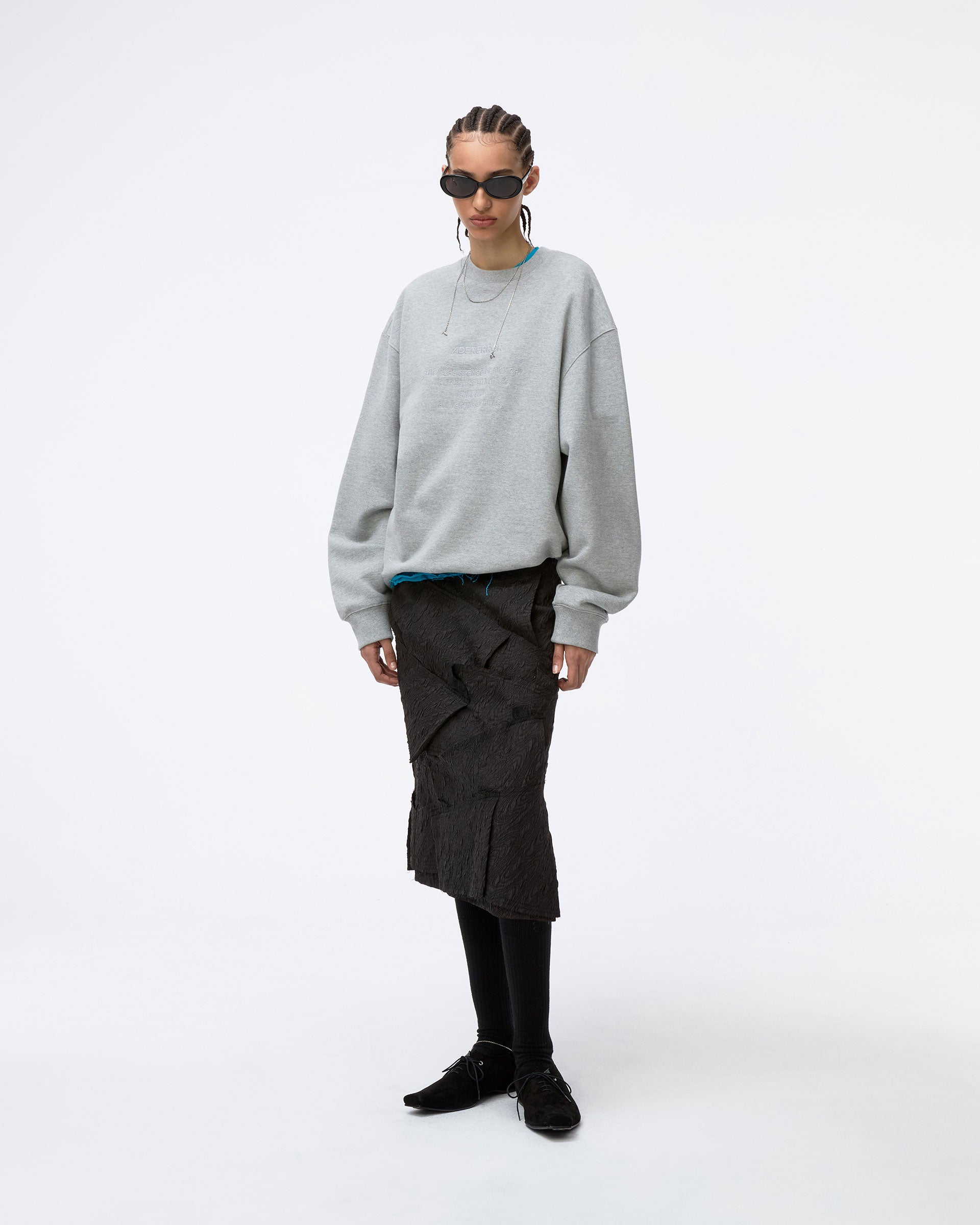 Ader Error - Sweatshirt Product. 139 (Grey) product image 4 | TRAB K-Fashion Australia