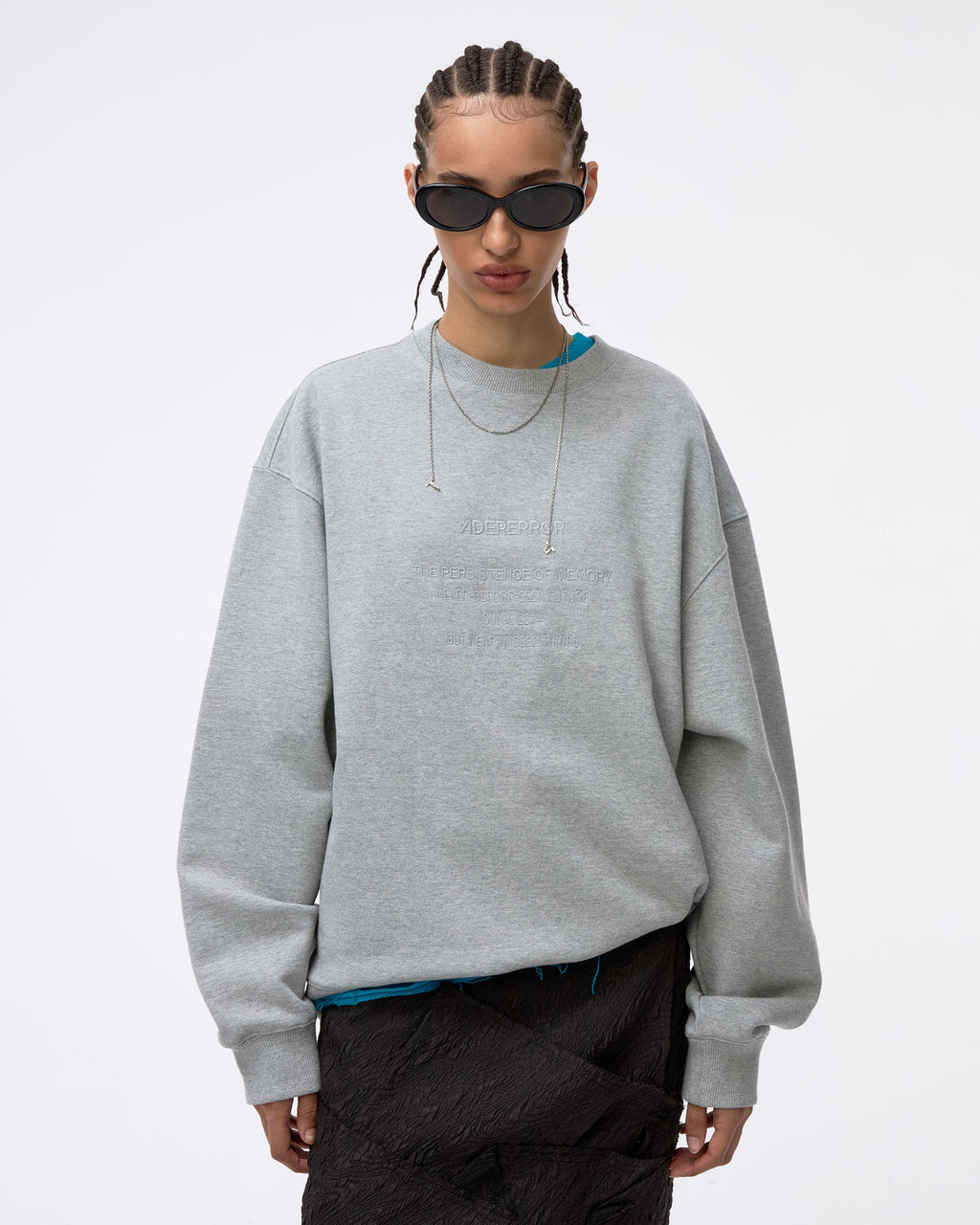 Ader Error - Sweatshirt Product. 139 (Grey) product image 5 | TRAB K-Fashion Australia