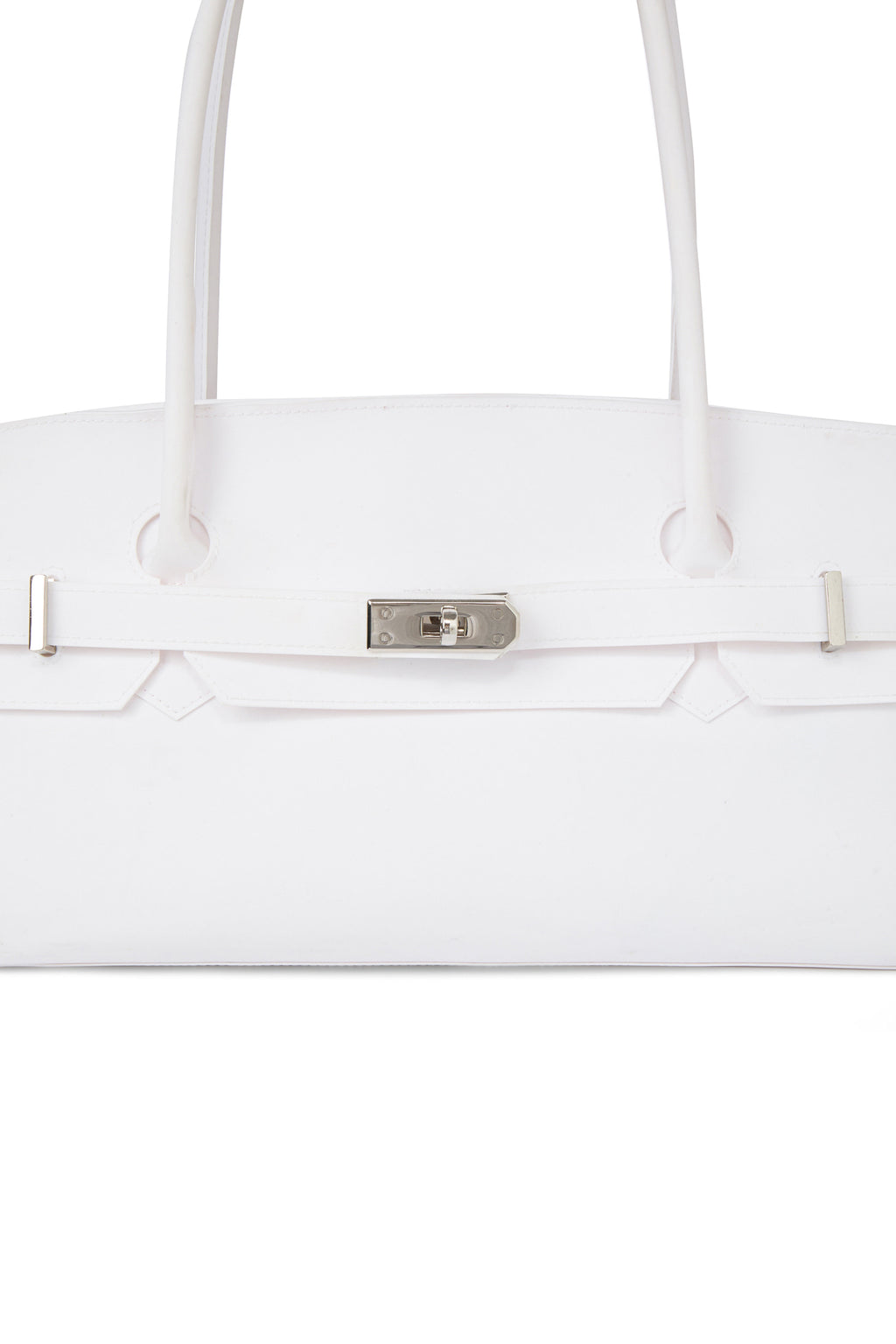 Deinet - [free Card Wallet] Jelly Two-Way Bag (White) product image 6 | TRAB K-Fashion Australia