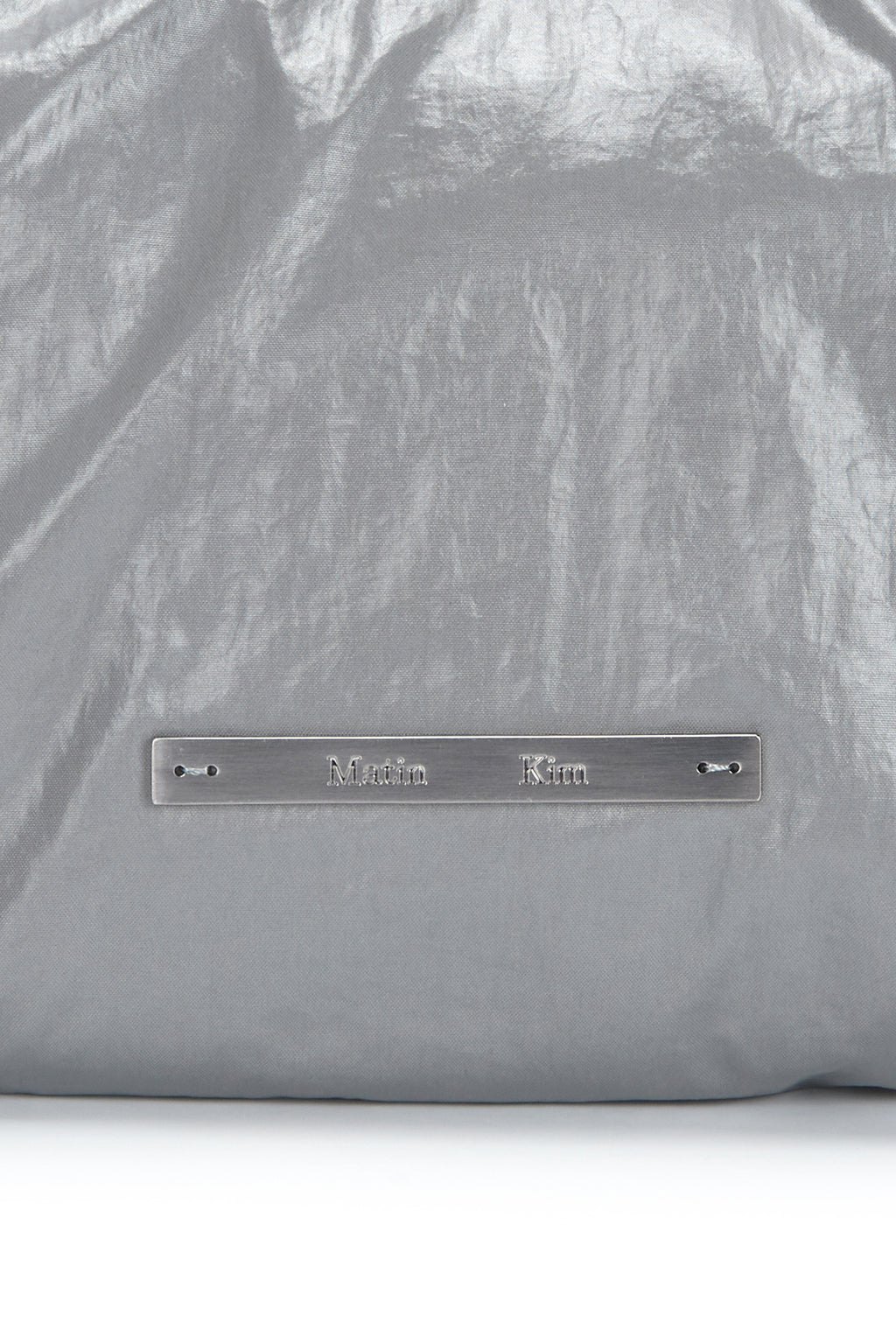Matin Kim - Glossy Two Way Mini Bag (Grey) product image 3 | TRAB K-Fashion Australia
