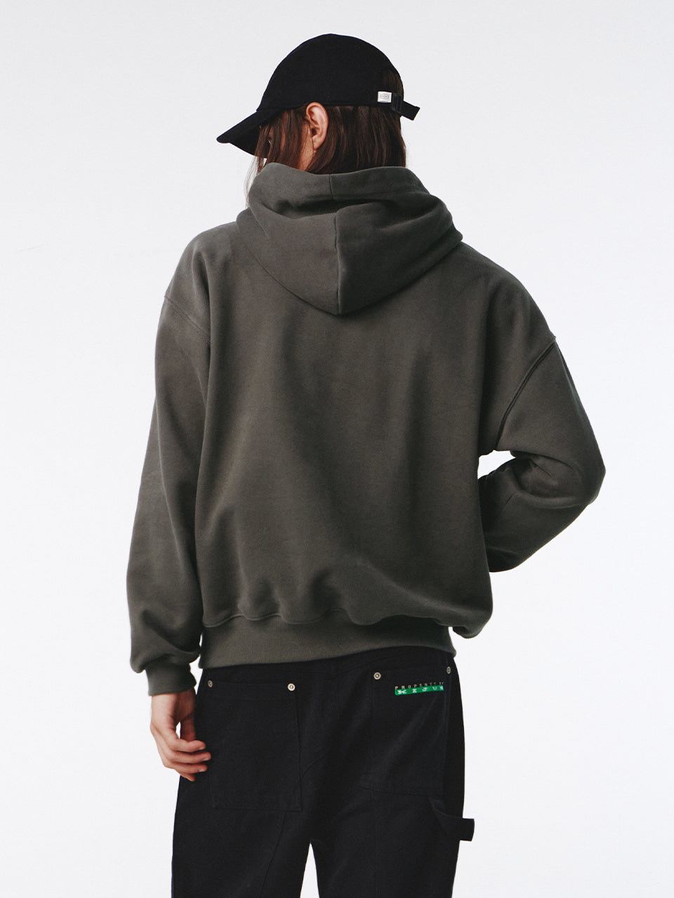Kijun - COTERIE Hoodie (Charcoal) product image 3 | TRAB K-Fashion Australia