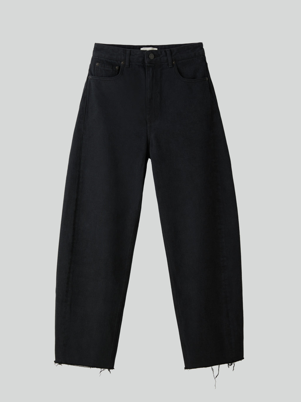 Recto - 90S High-Rise Curved Leg Jeans (Black) product image 8 | TRAB K-Fashion Australia
