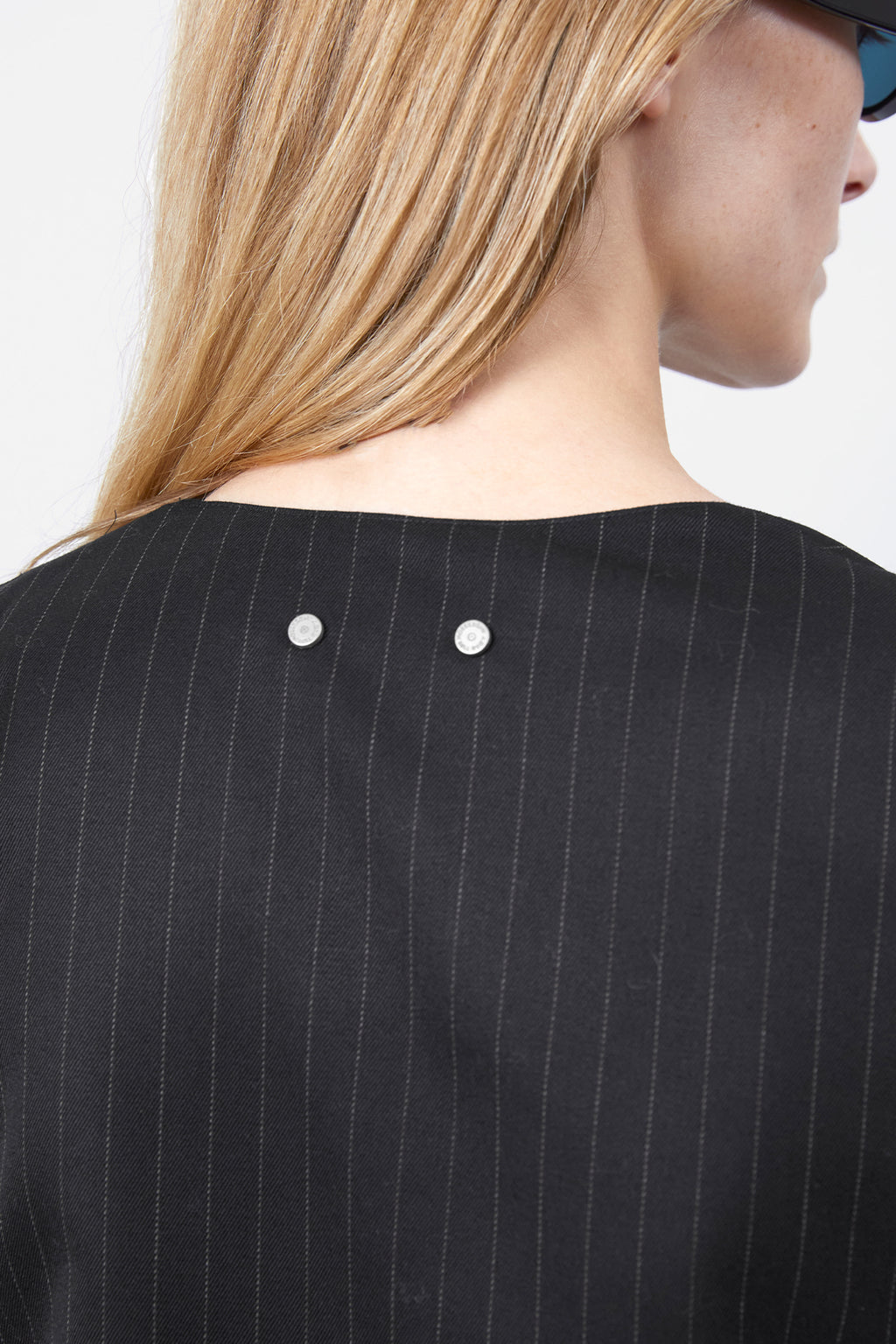 Andersson Bell - Blazer Cut Sleeveless Dress (Black) product image 6 | TRAB K-Fashion Australia