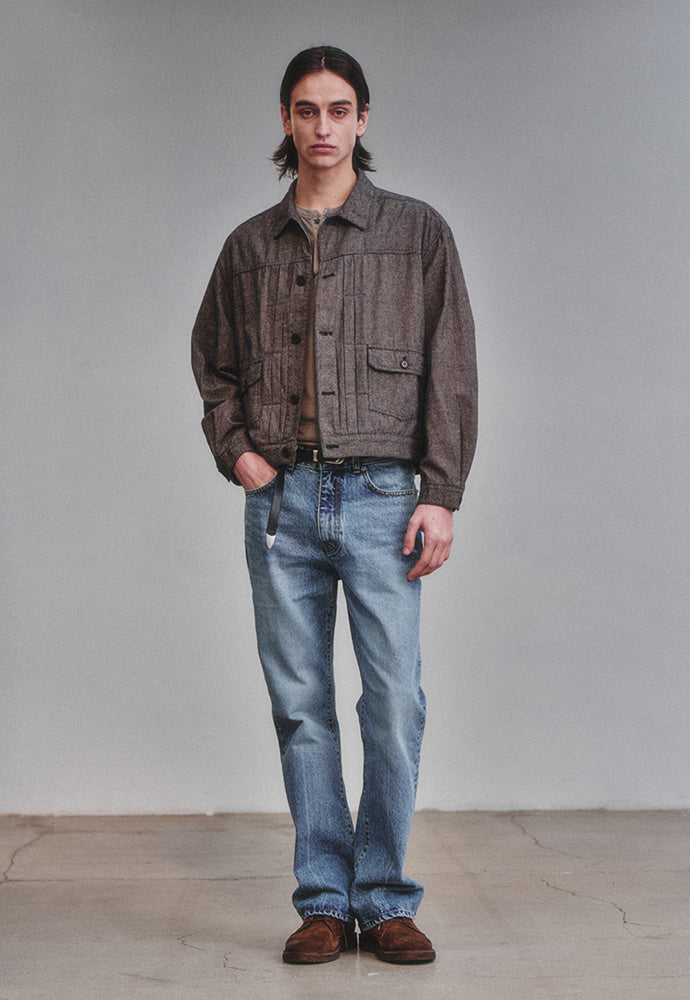 Art if acts - Vintage Check Trucker (Vintage Wood) product image 2 | TRAB K-Fashion Australia