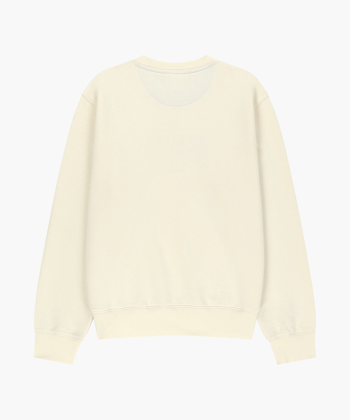 Marithe & Francois Girbaud - Classic Logo Check Applique Sweatshirt (Ivory) product image 6 | TRAB K-Fashion Australia