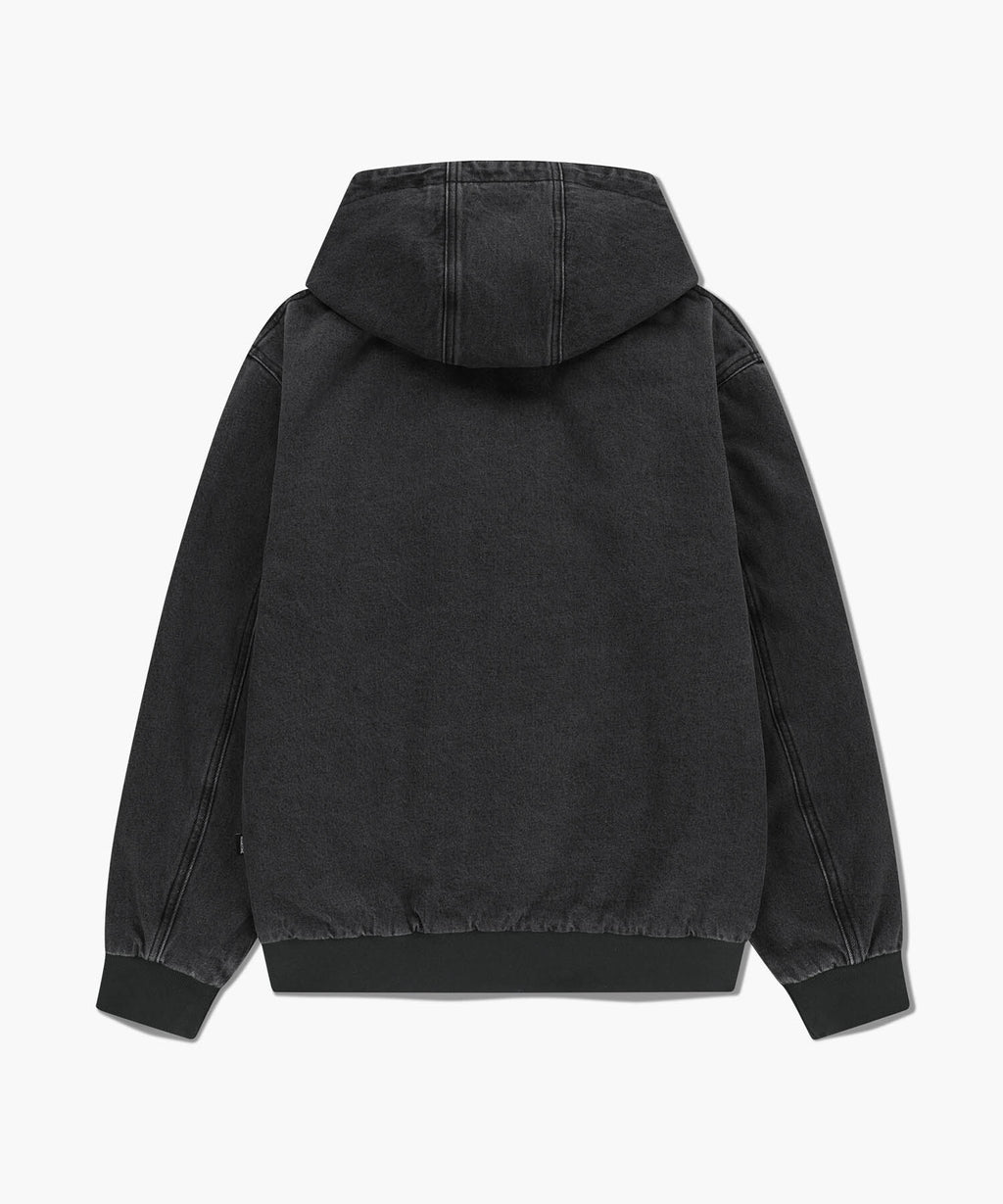 Marithe & Francois Girbaud - Denim Hoodie Jacket (Dark Gray) product image 2 | TRAB K-Fashion Australia
