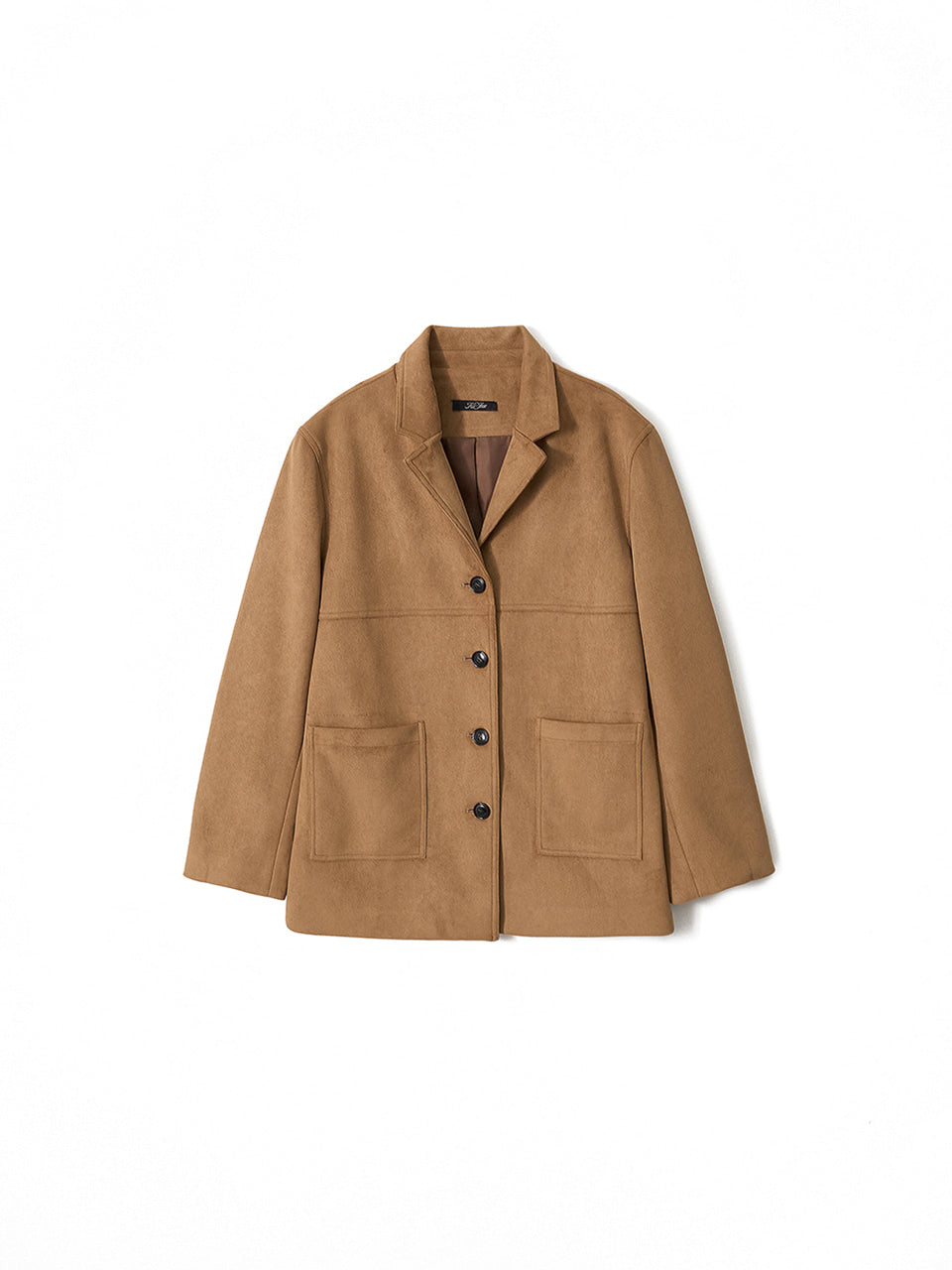 Kijun - Essential Suede Jacket (Camel) product image 8 | TRAB K-Fashion Australia