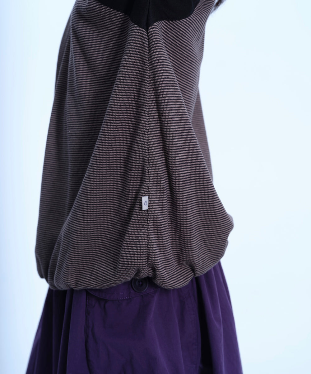 Coyseio - Puff Shirring T-Shirt (Black) product image 10 | TRAB K-Fashion Australia